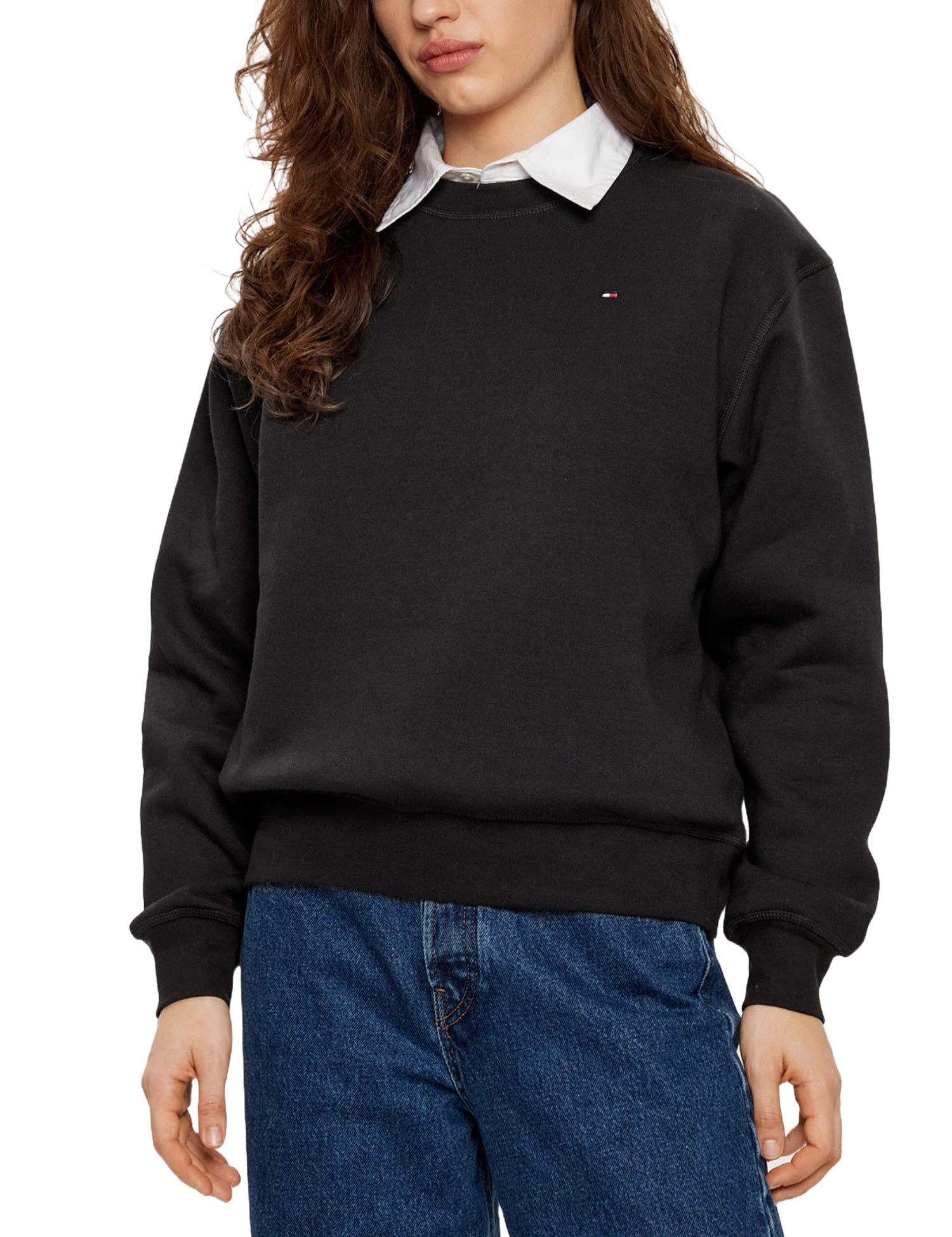 Felpe Nero Tommy Hilfiger