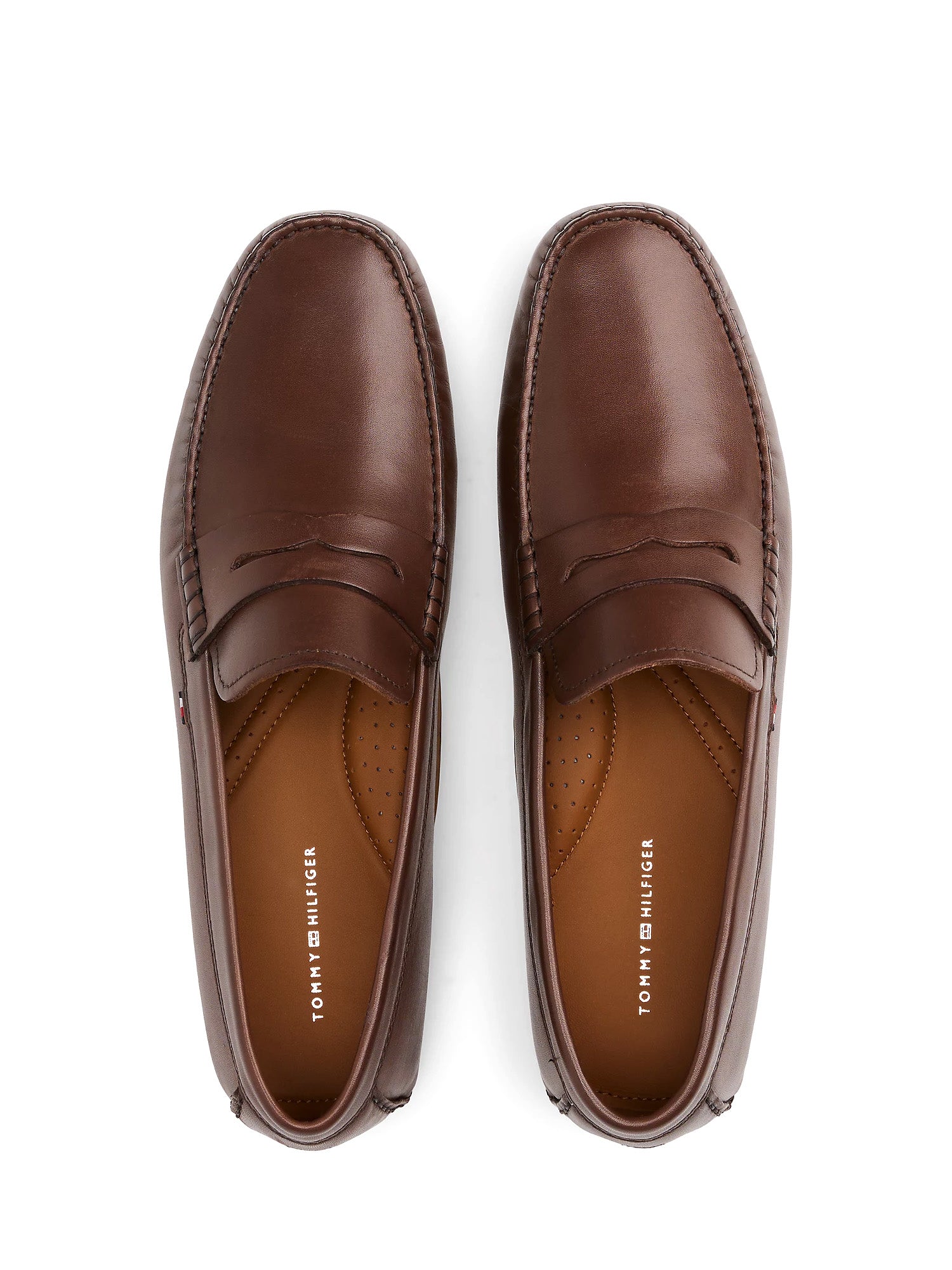 Mocassini Marrone Tommy Hilfiger