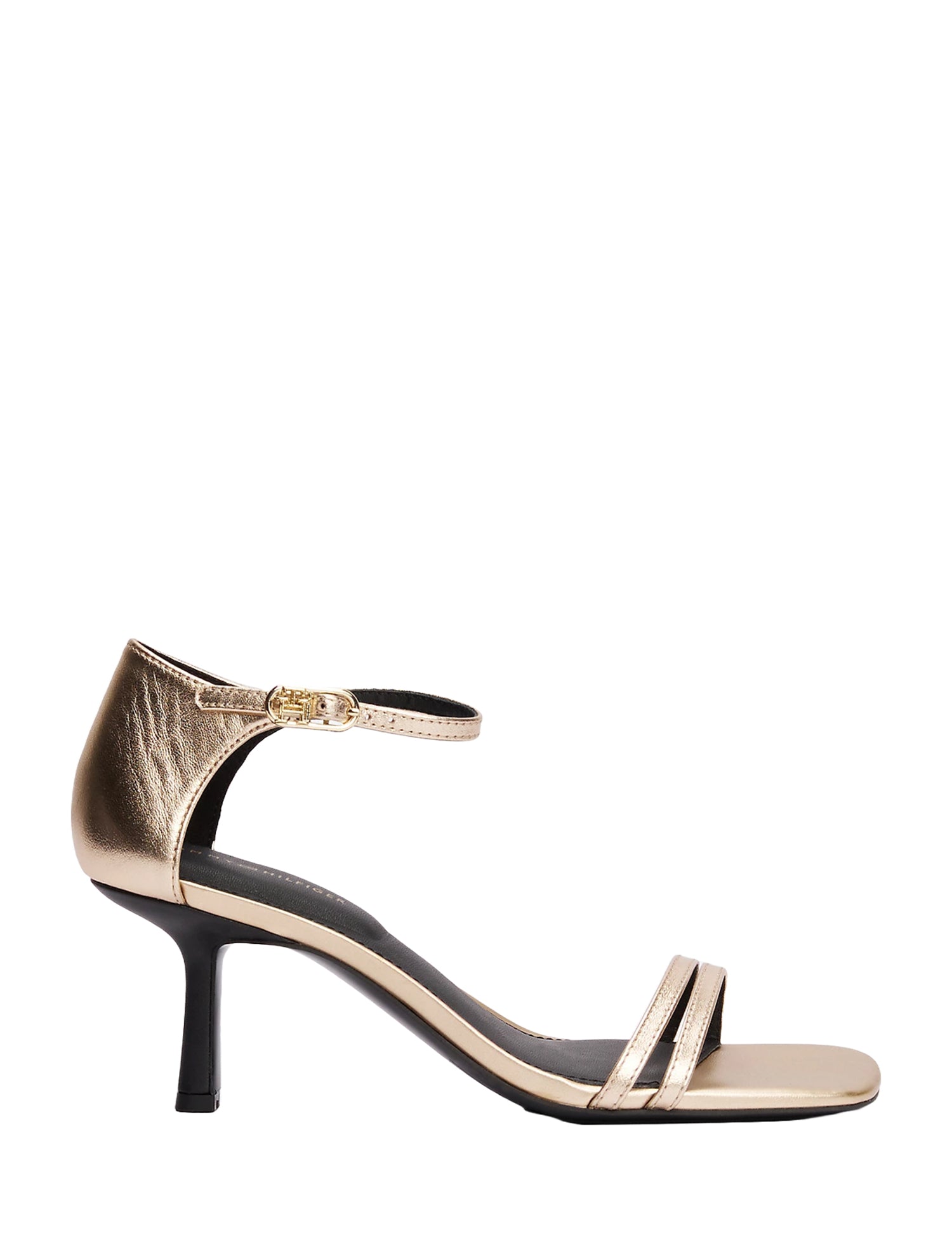 Sandali tacco Dorato Tommy Hilfiger