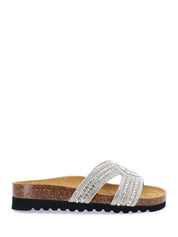 Sandali Argentato Grunland