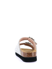 Sandali Argentato Grunland