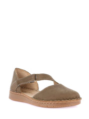 Sandali con strappi Verde Grunland