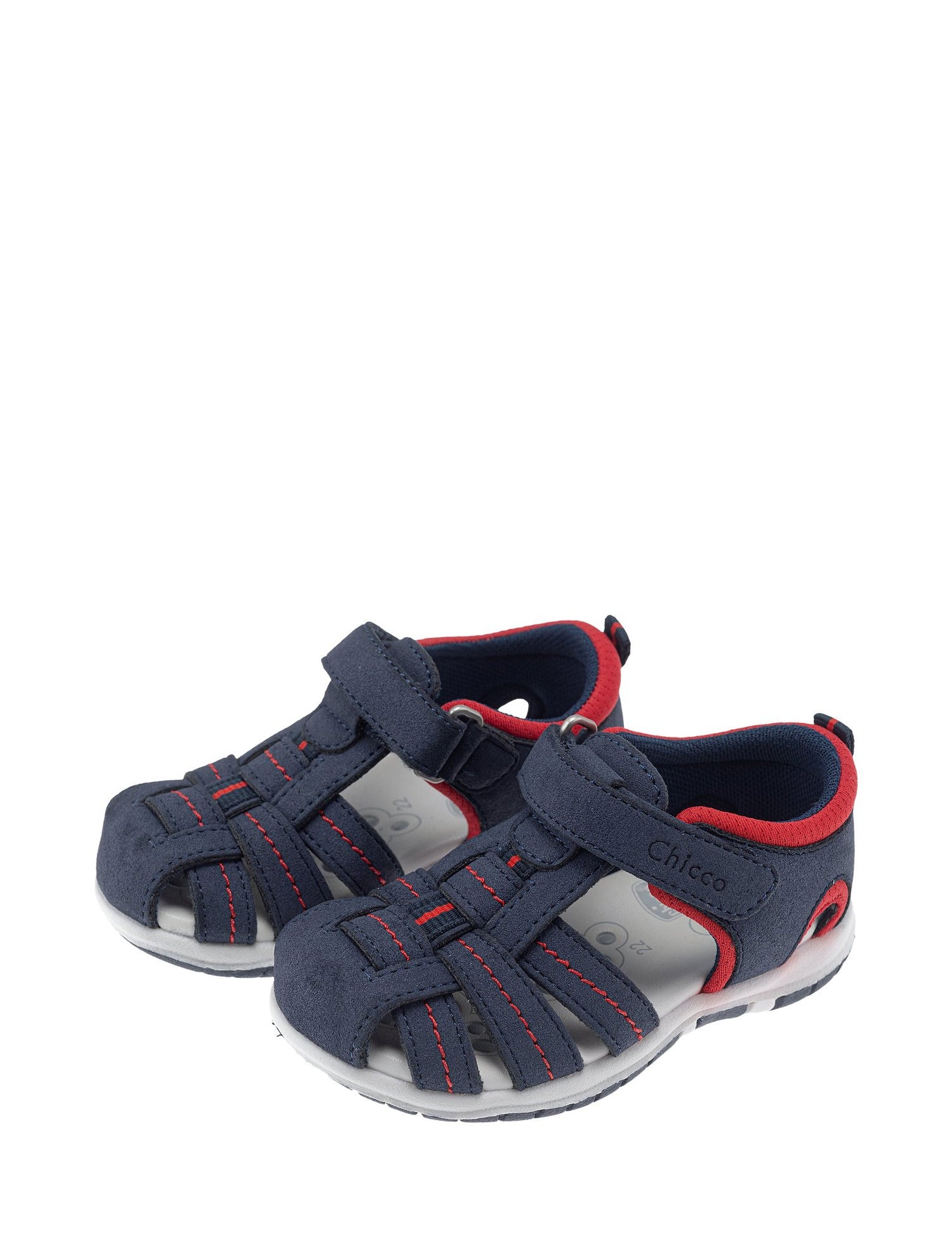 Sandali con strappi Blu Chicco