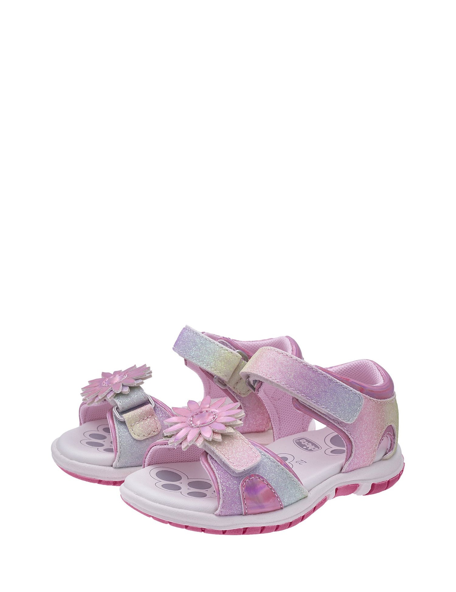 Sandali con strappi Rosa Chicco