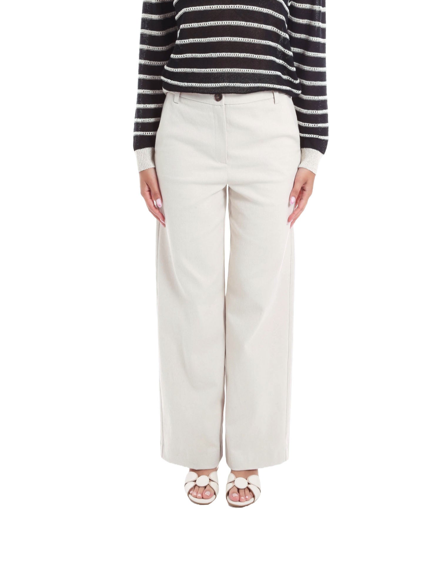Jeans Avorio Emme Marella