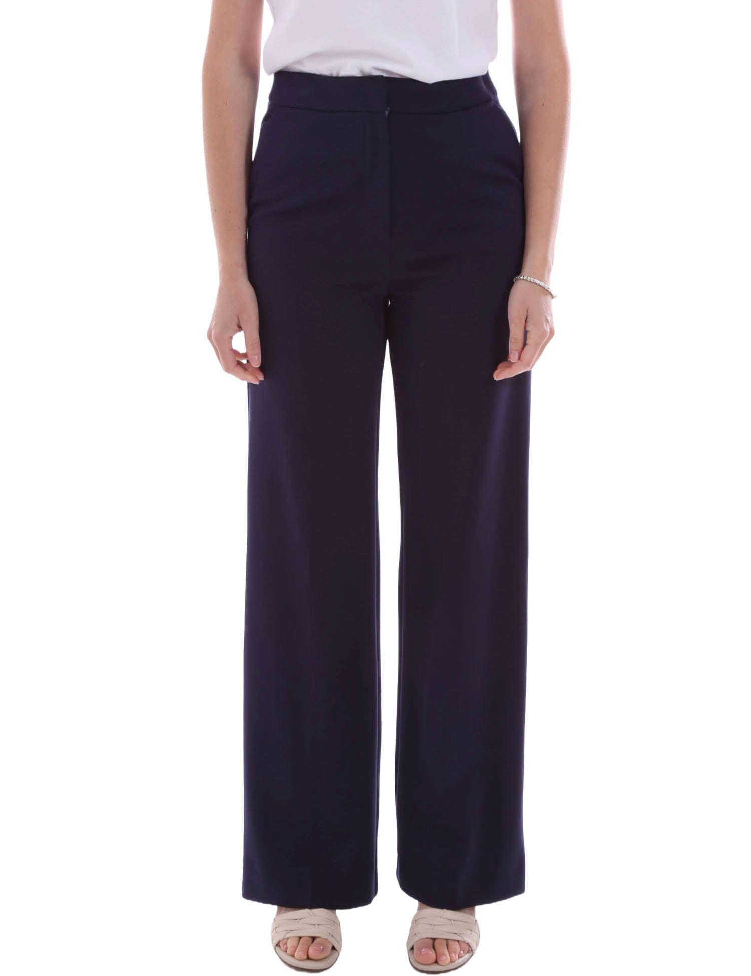 Pantaloni Blu Emme Marella