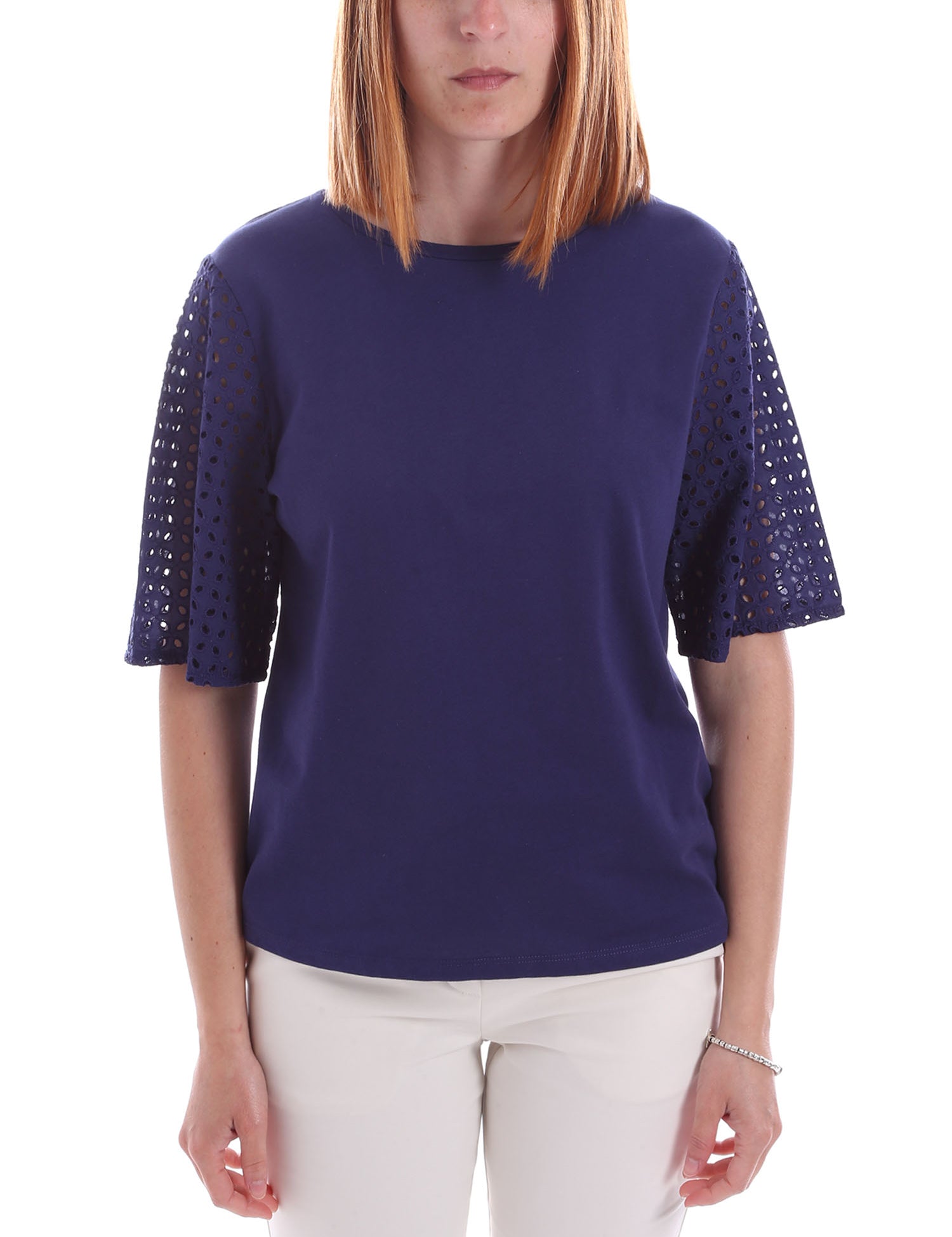 T-shirt Blu Scuro Emme Marella