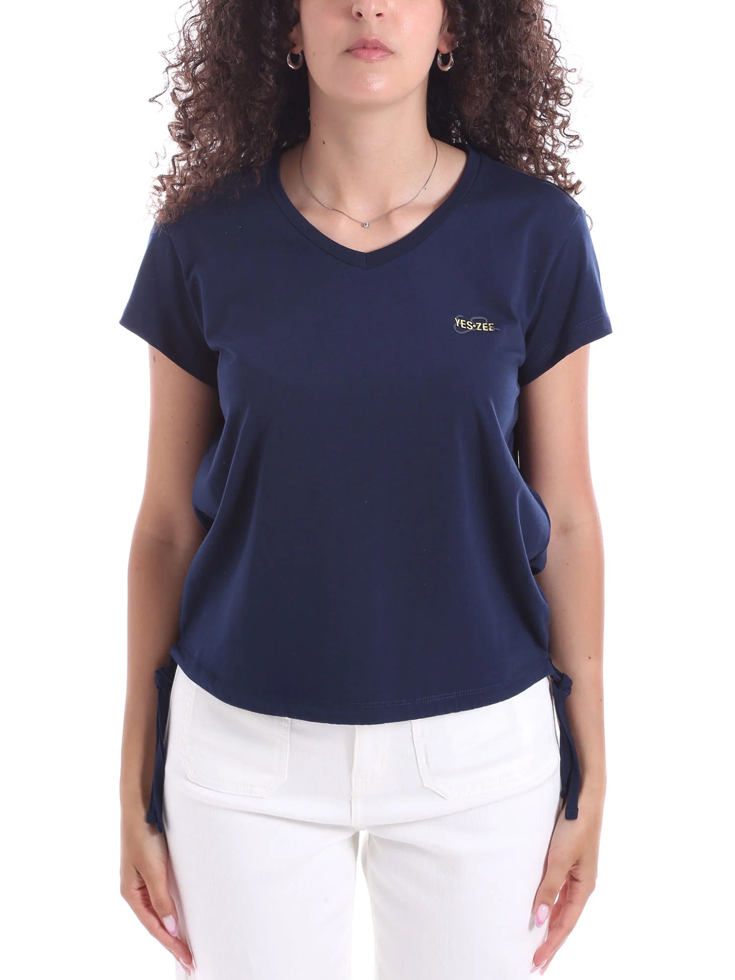 T-shirt Blu Yes-zee