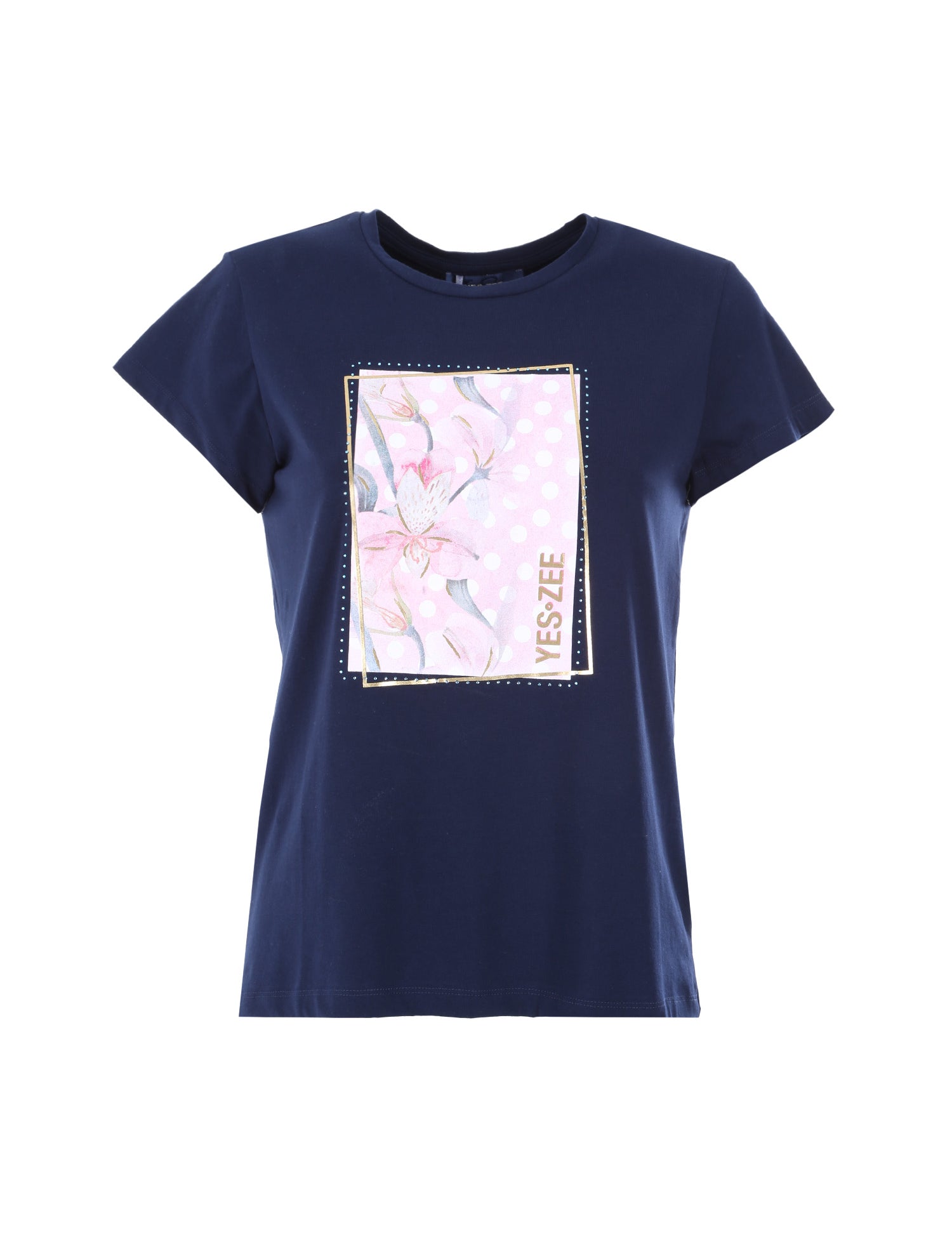 T-shirt Blu Yes-zee