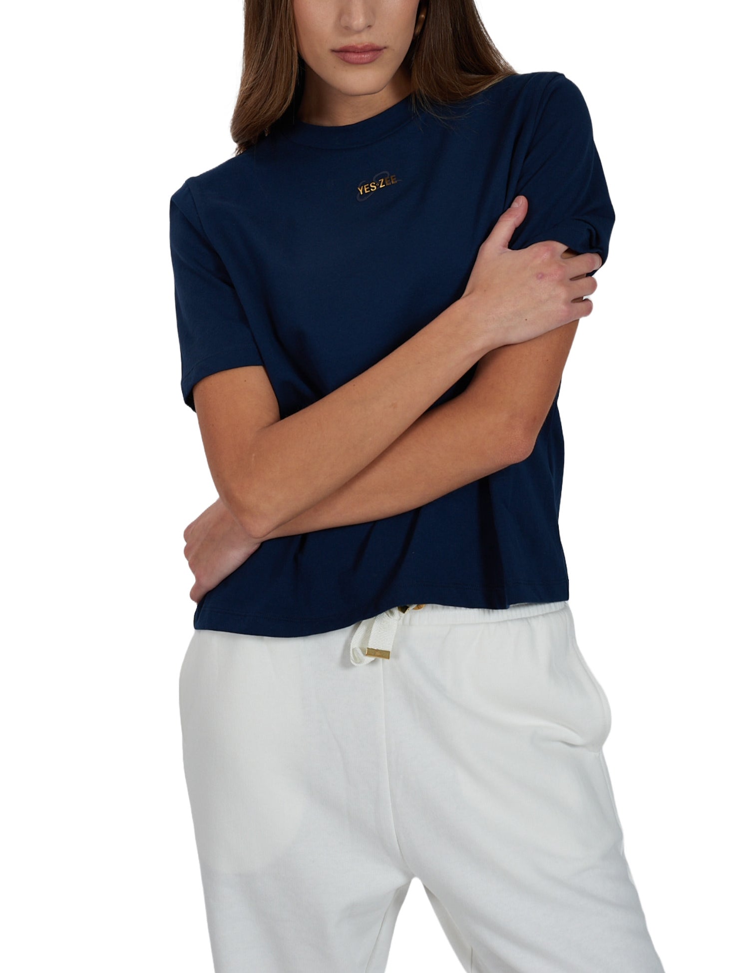T-shirt Blu Yes-zee