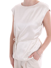 Bluse Beige Yes-zee