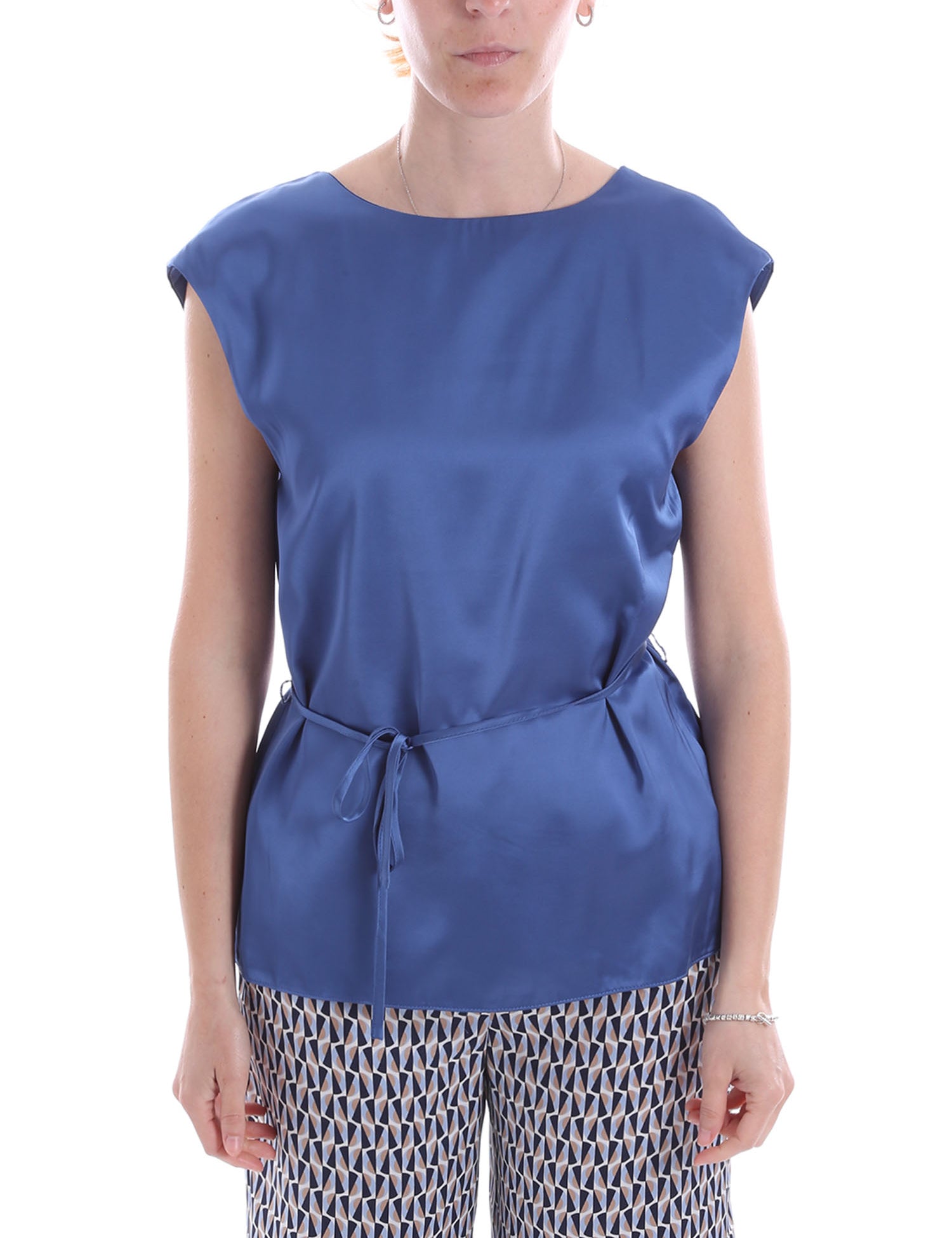 Bluse Blu Chiaro Yes-zee
