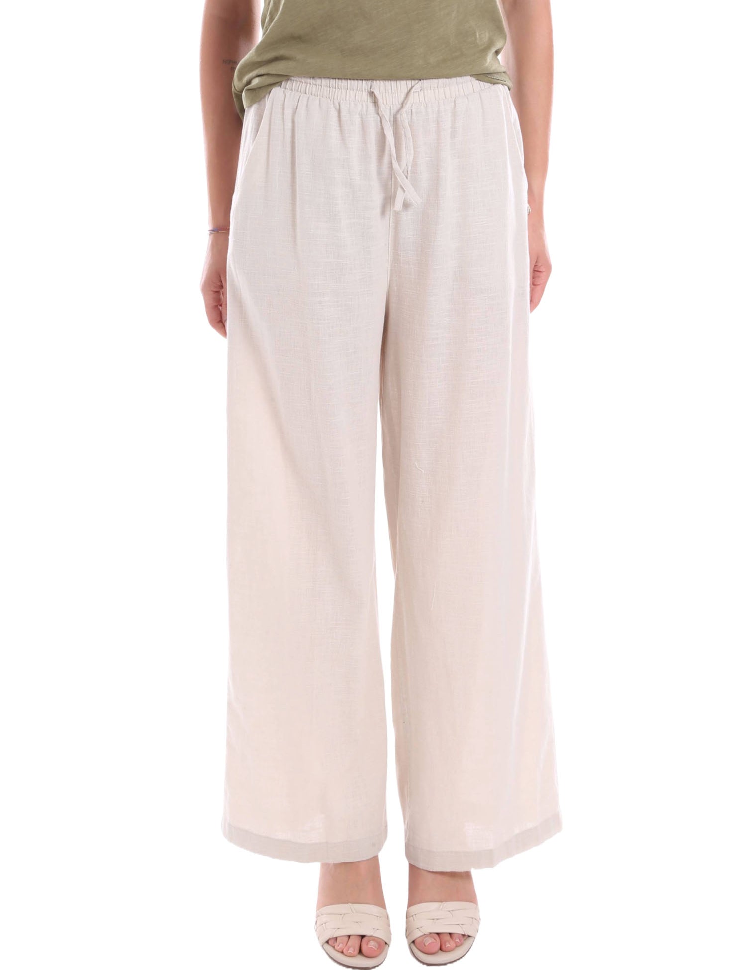 Pantaloni Beige Yes-zee