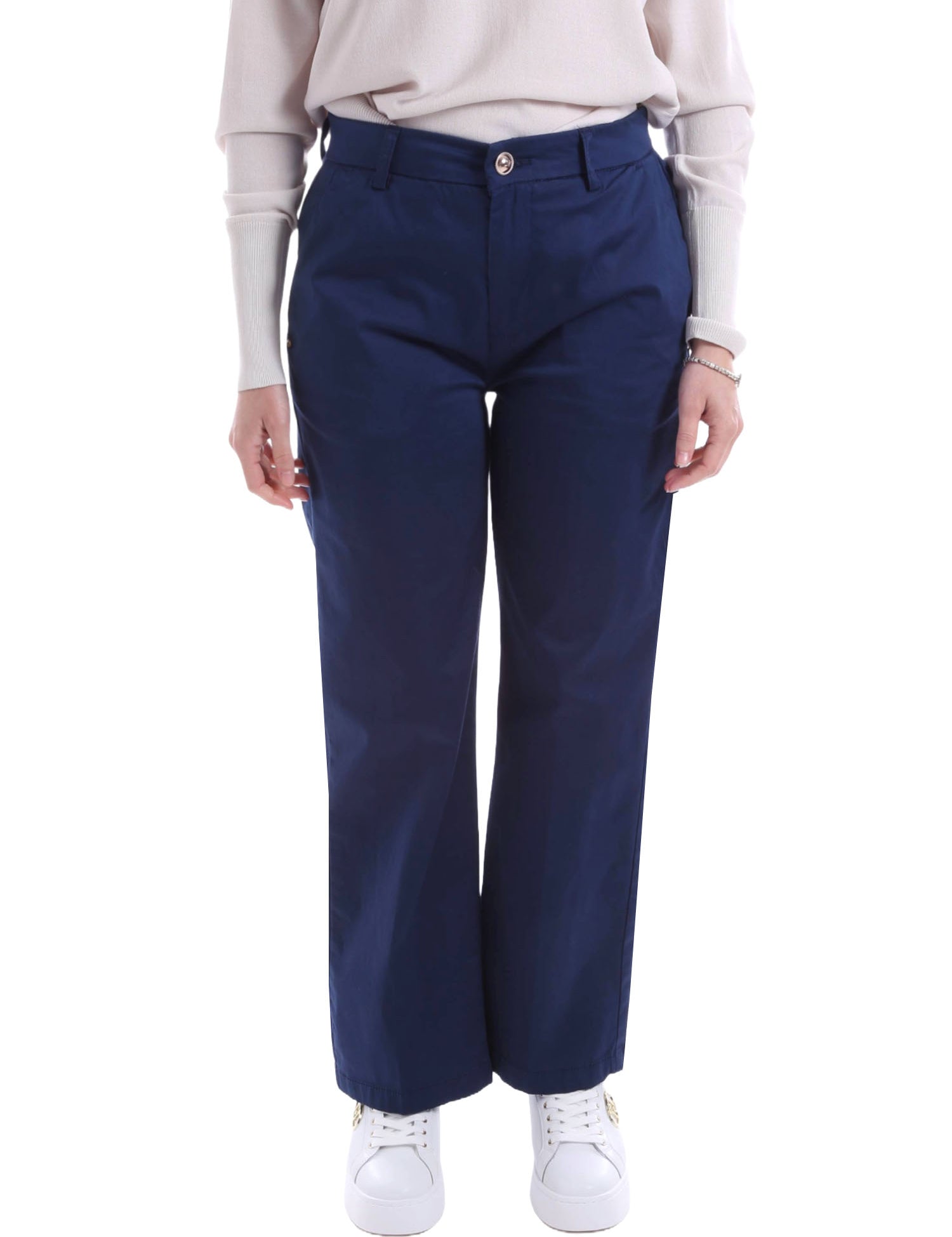 Pantaloni Blu Yes-zee