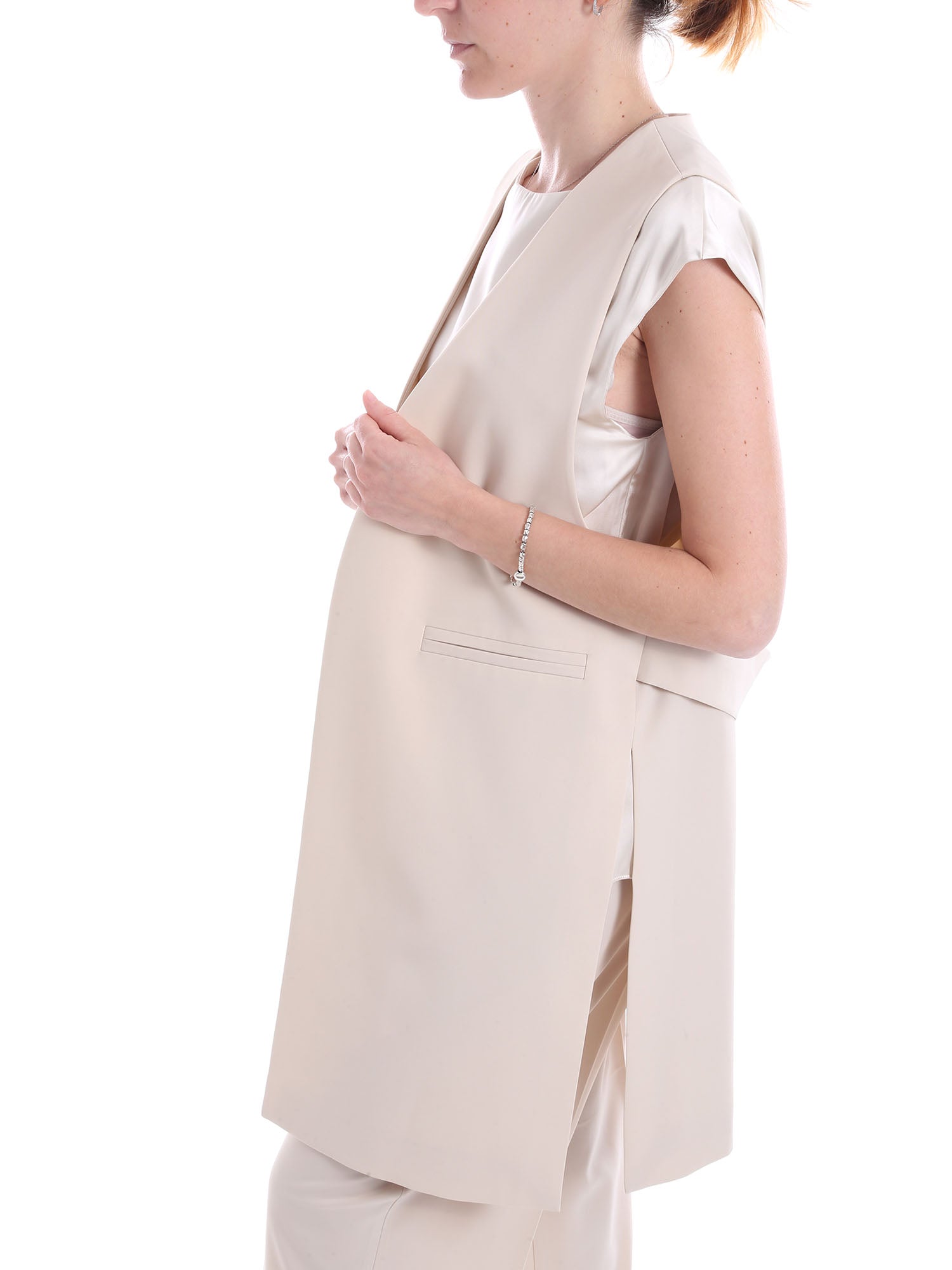 Gilet Beige Yes-zee