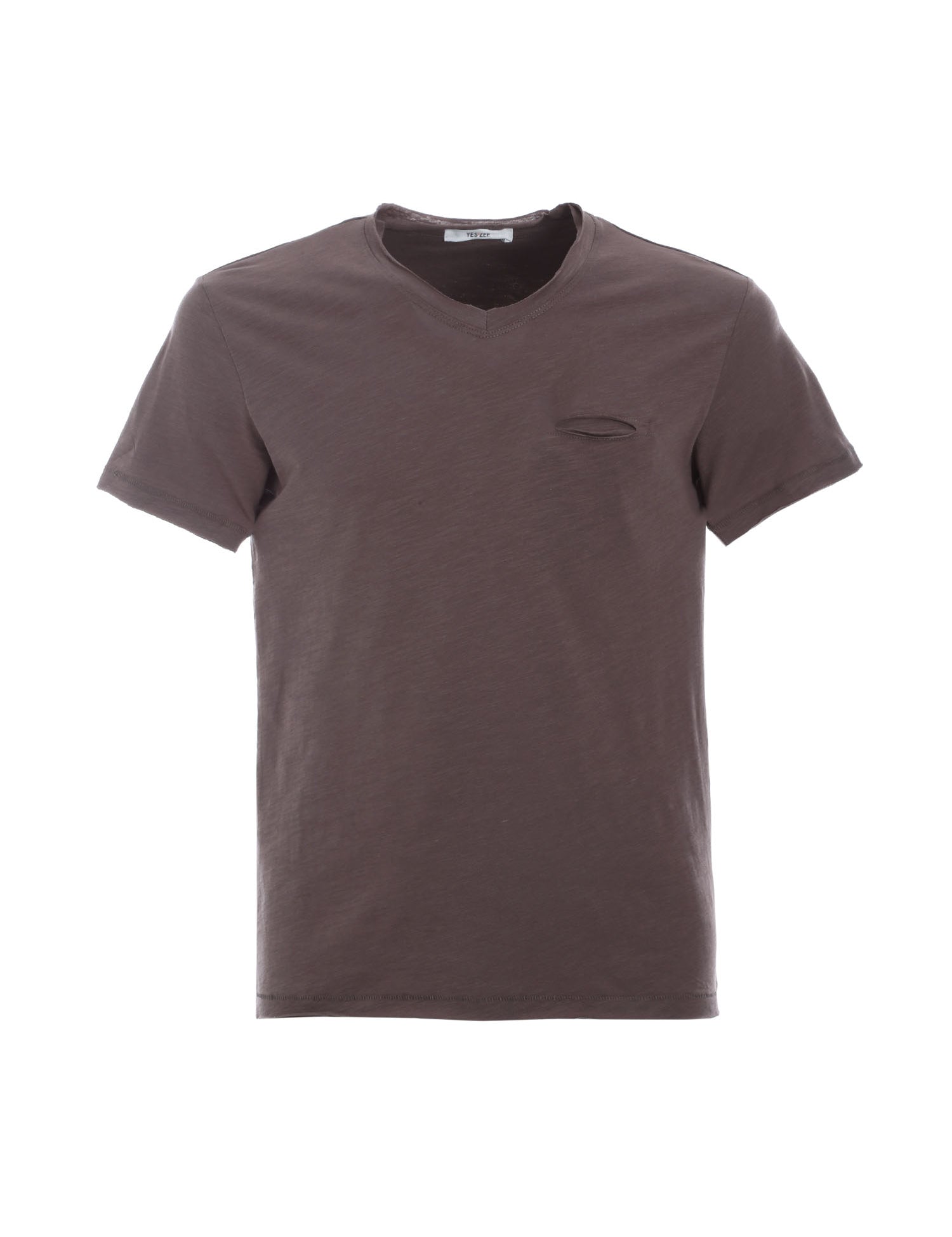 T-shirt Marrone Yes-zee