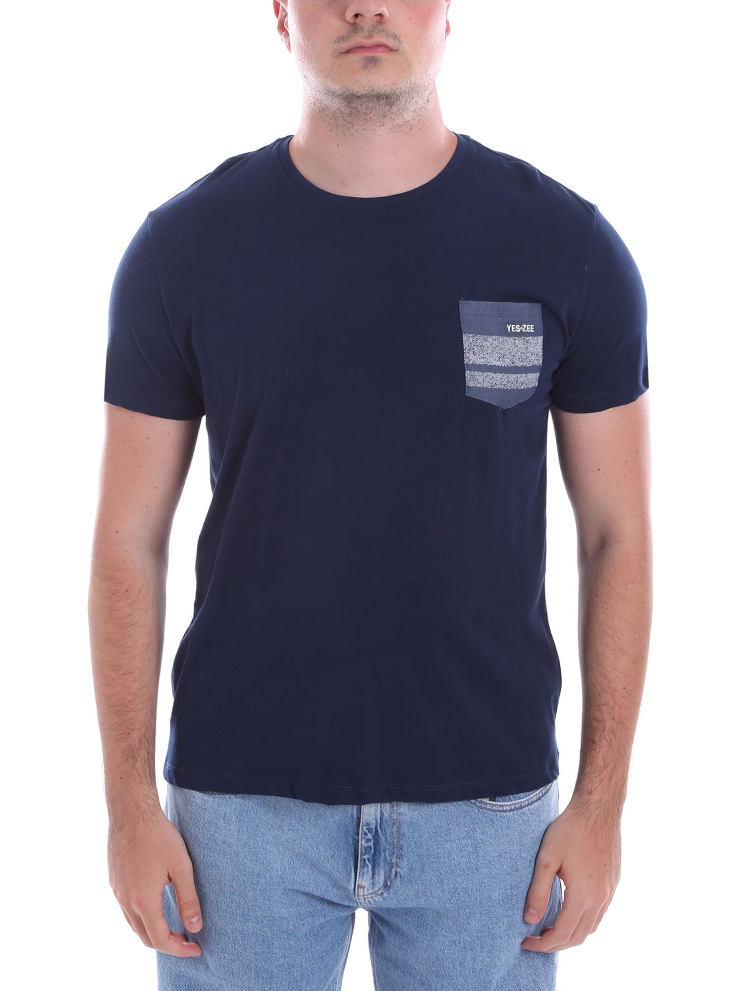 T-shirt Blu Yes-zee