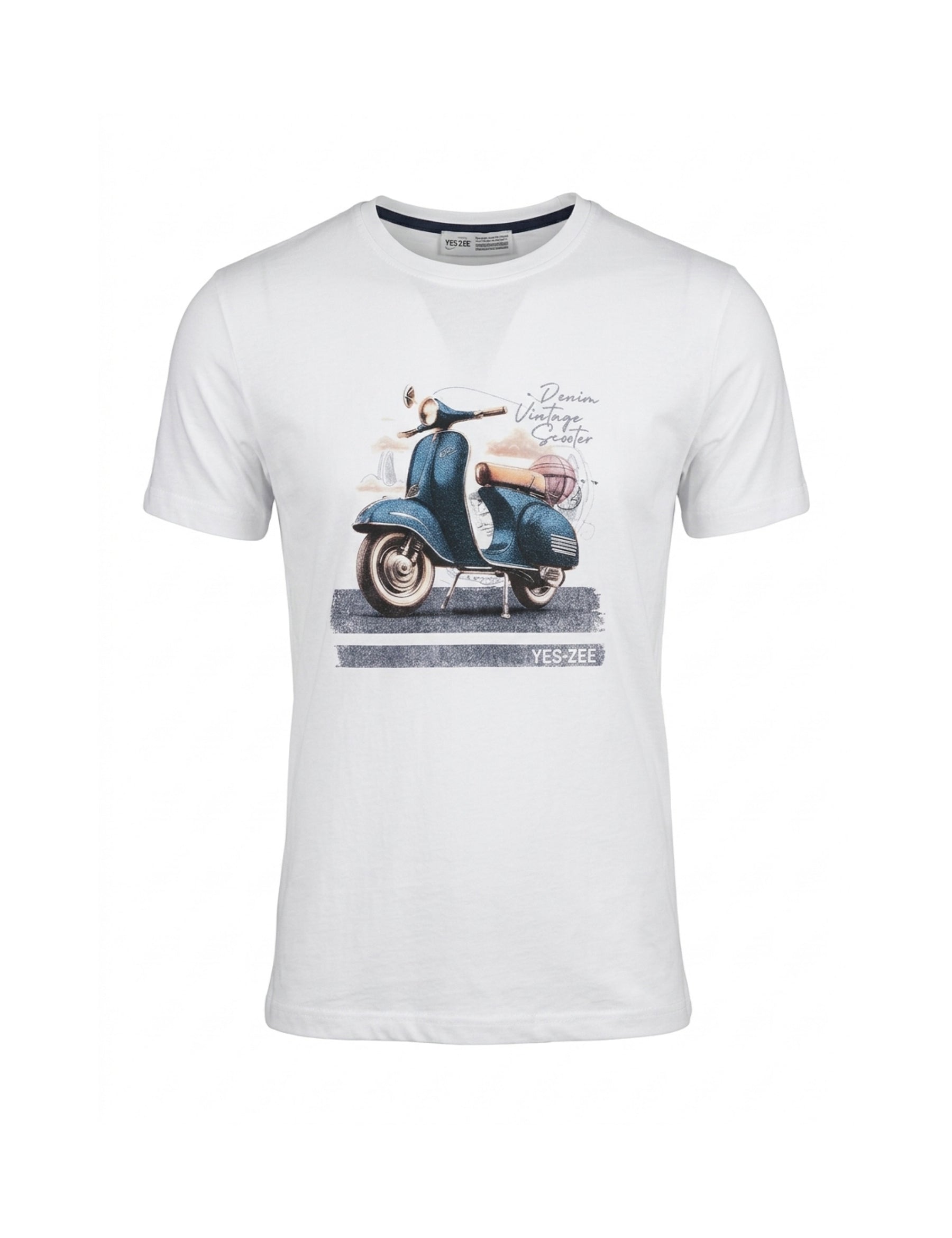 T-shirt Bianco Yes-zee