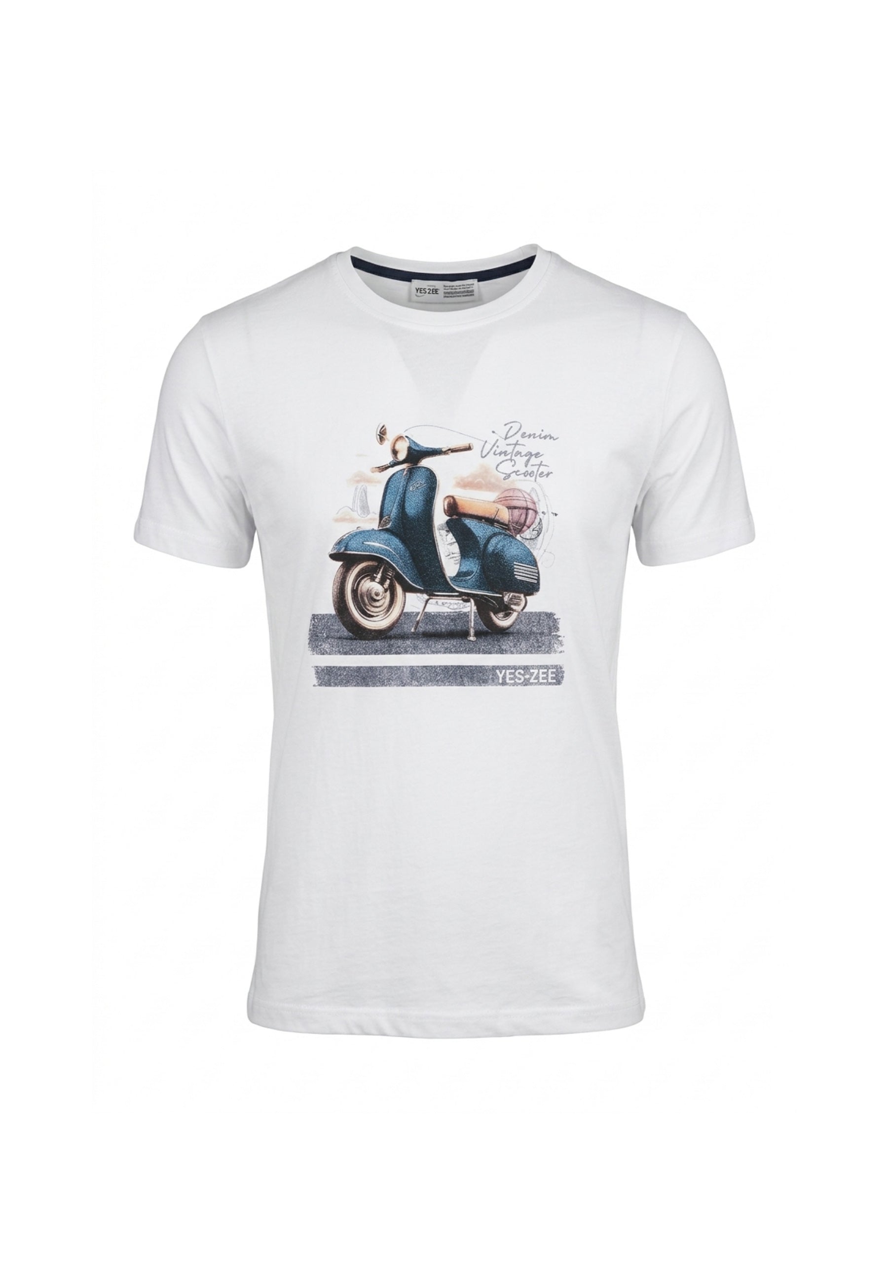 T-shirt Bianco Yes-zee