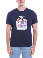 T-shirt Blu Yes-zee