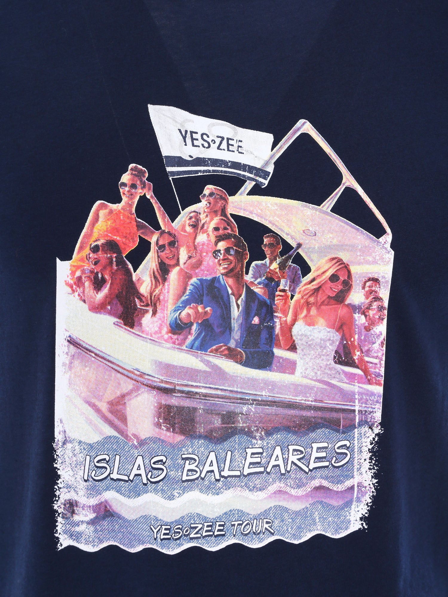 T-shirt Blu Yes-zee