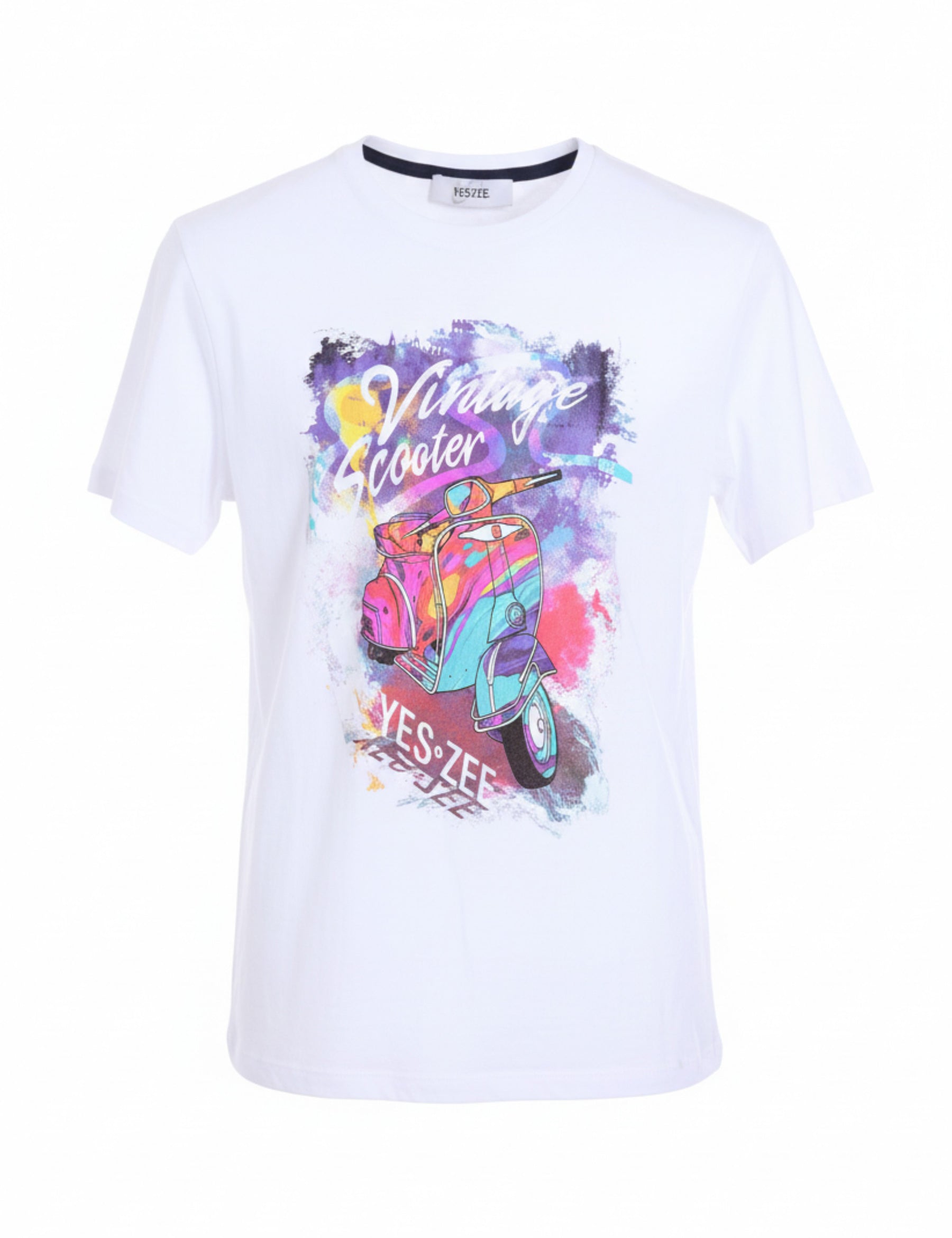 T-shirt Bianco Yes-zee
