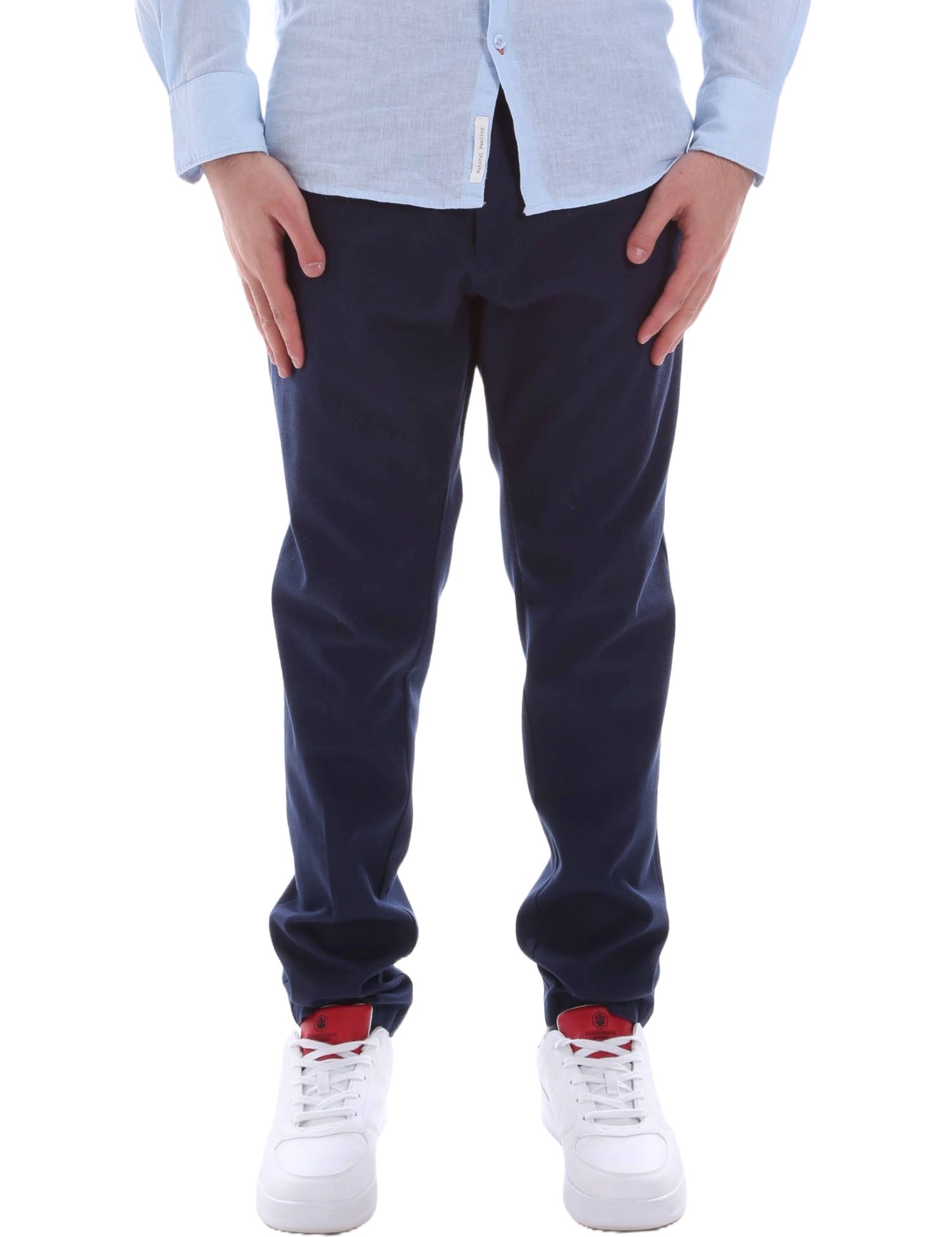 Pantaloni Blu Yes-zee