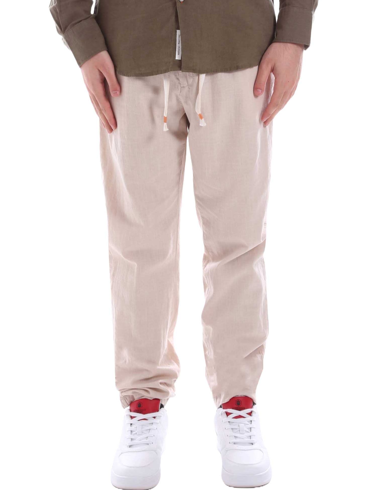 Pantaloni Beige Yes-zee