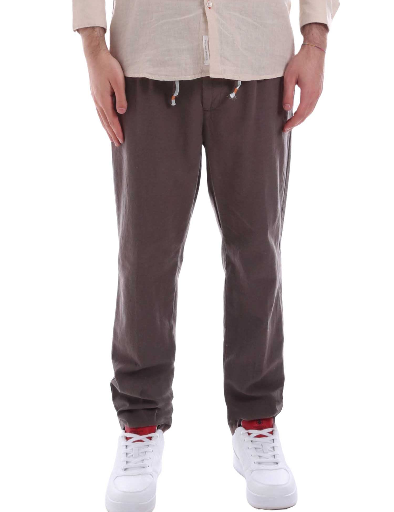 Pantaloni Marrone Yes-zee