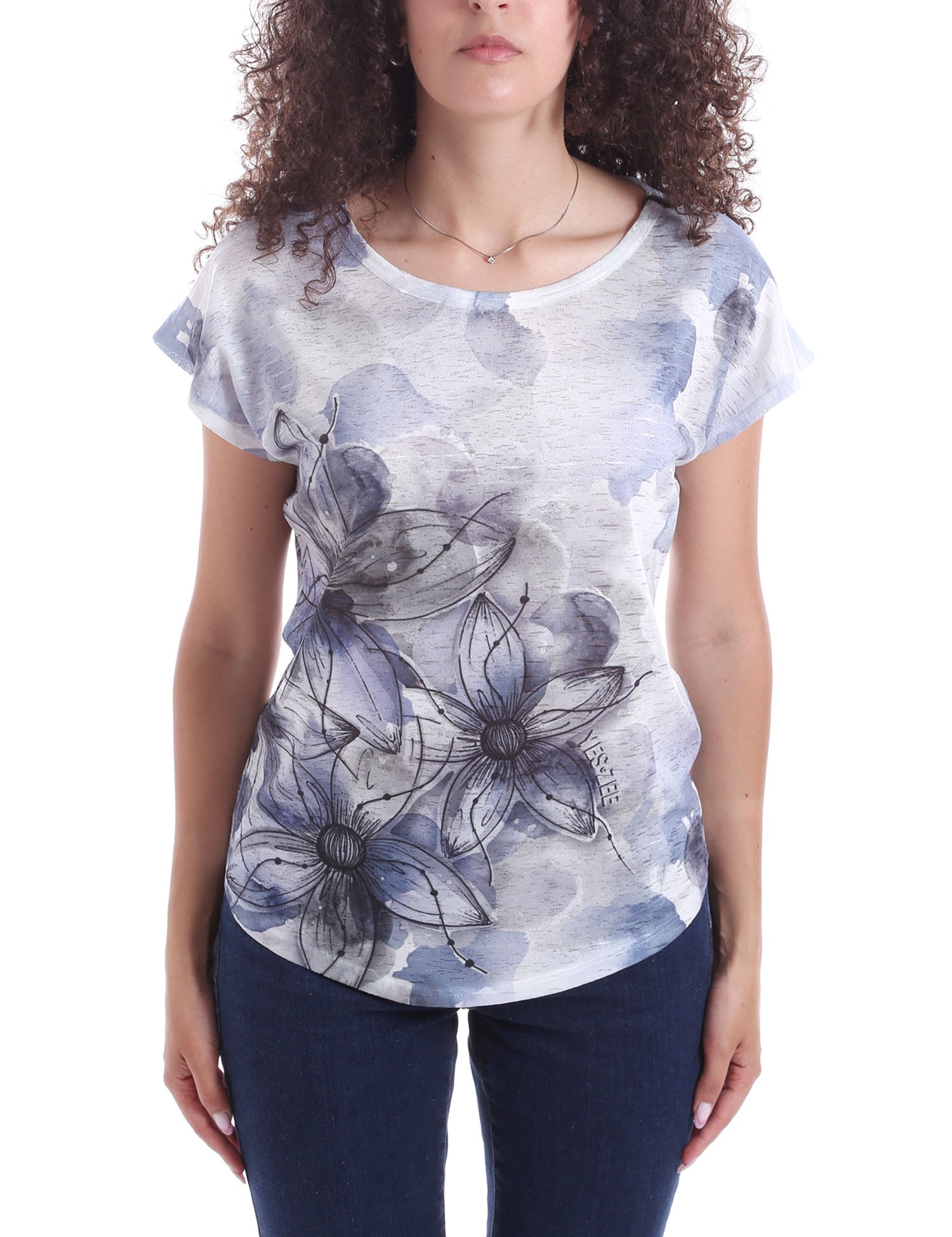 T-shirt Blu Yes-zee