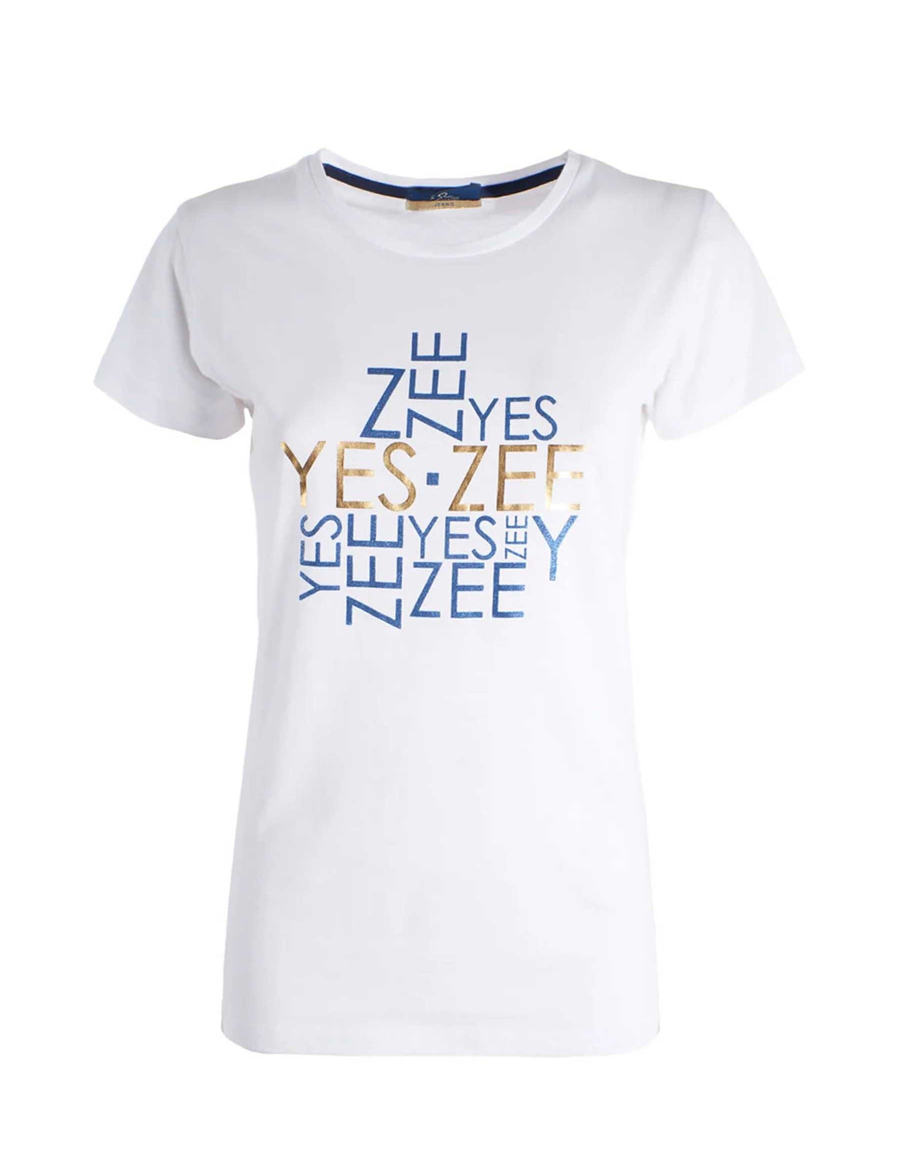 T-shirt Celeste Yes-zee