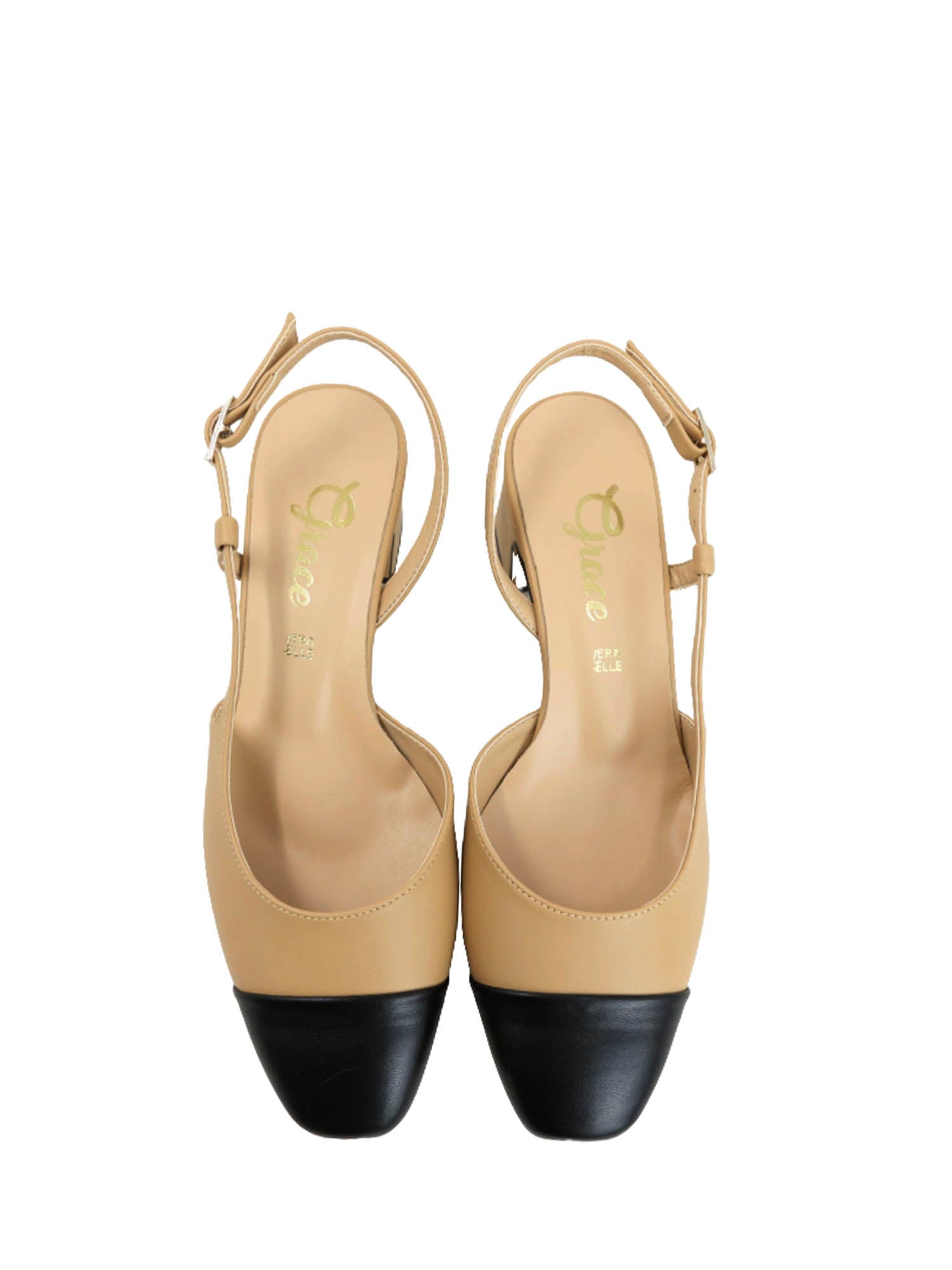 Decolleté Marrone Chiaro Grace Shoes