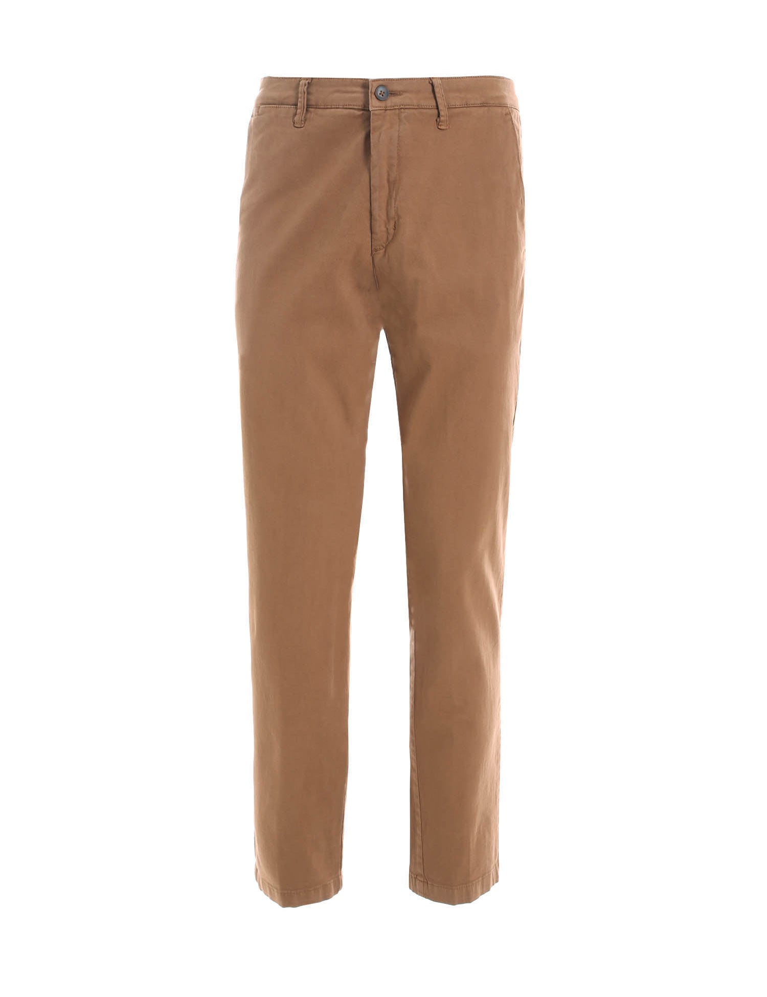 Pantaloni Marrone Borgoni Milano