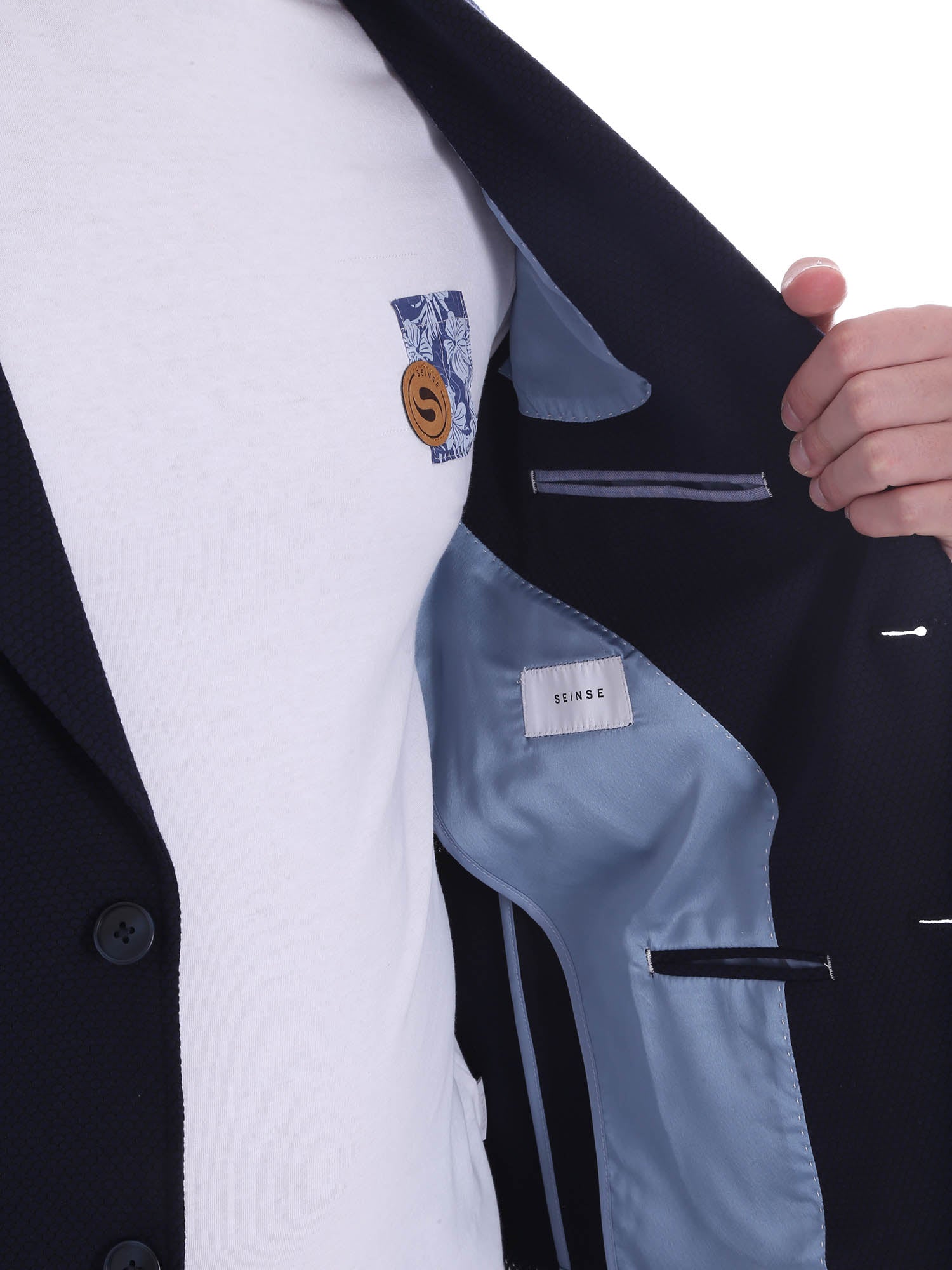 Blazer Blu Sseinse