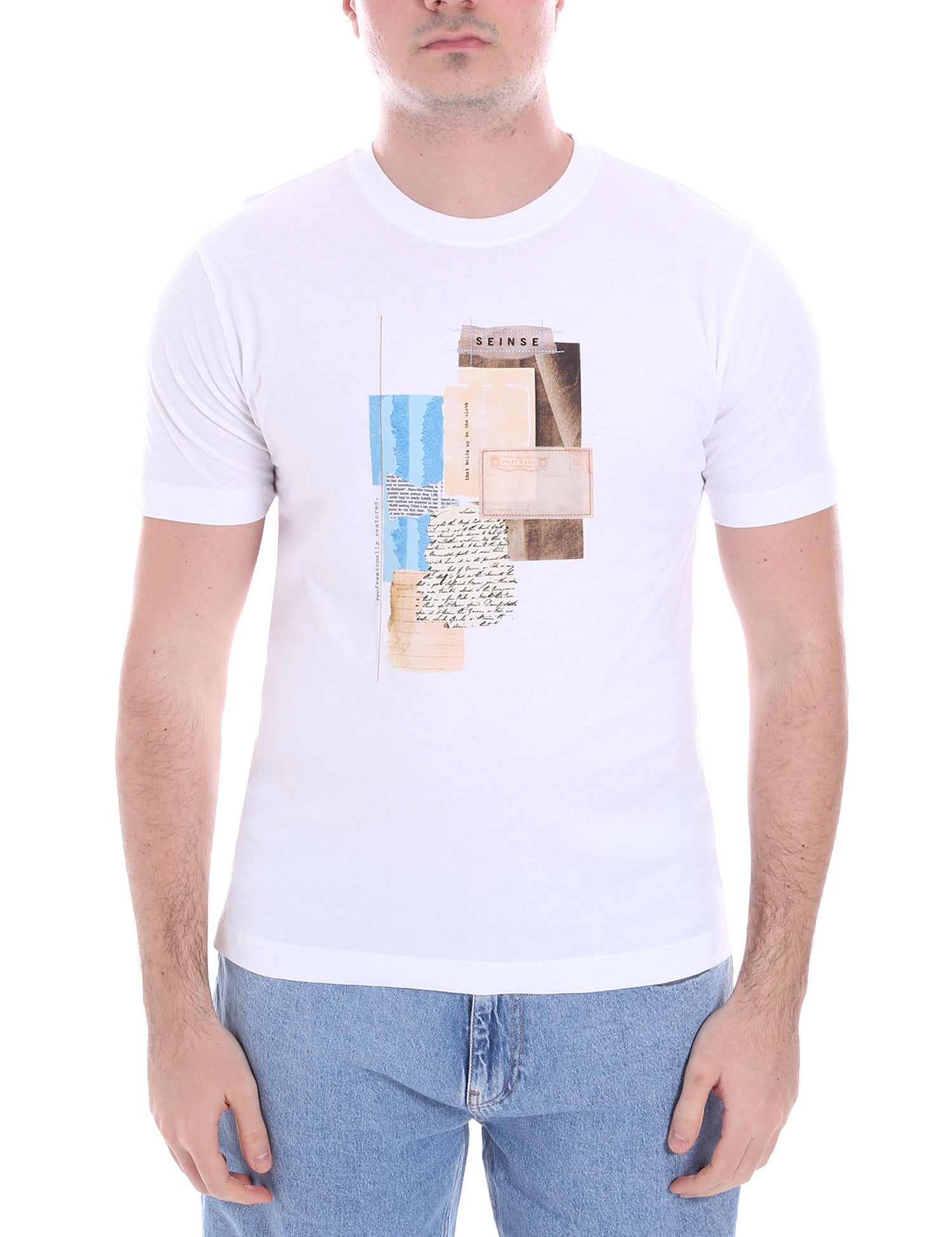 T-shirt Bianco Sseinse