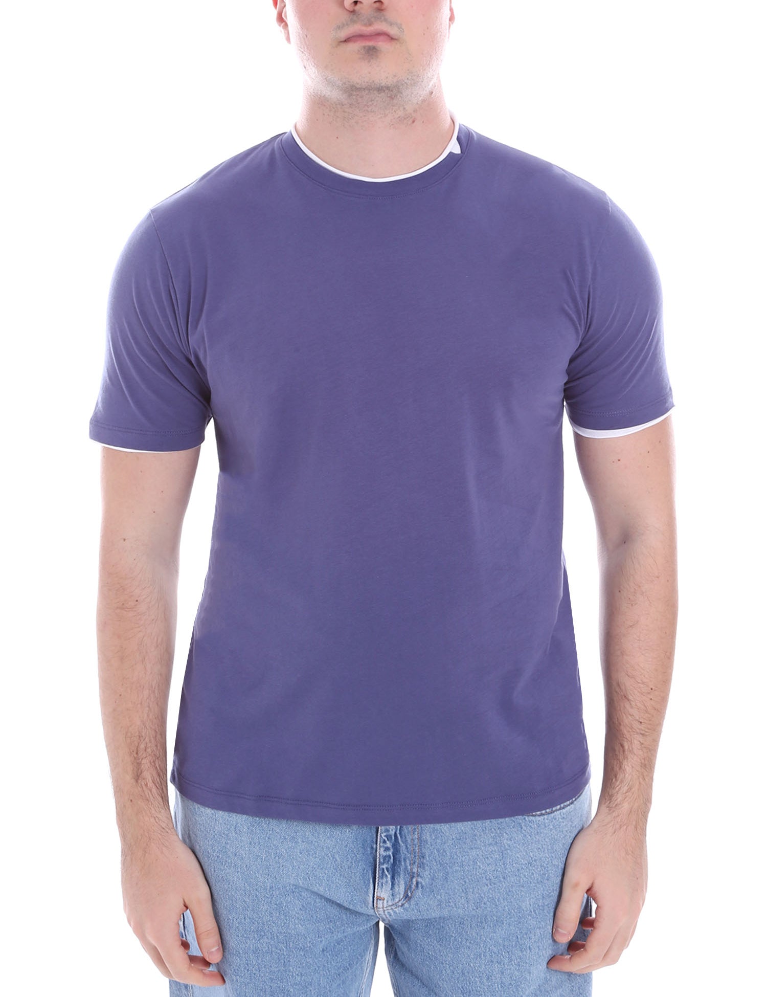 T-shirt Blu Chiaro Sseinse