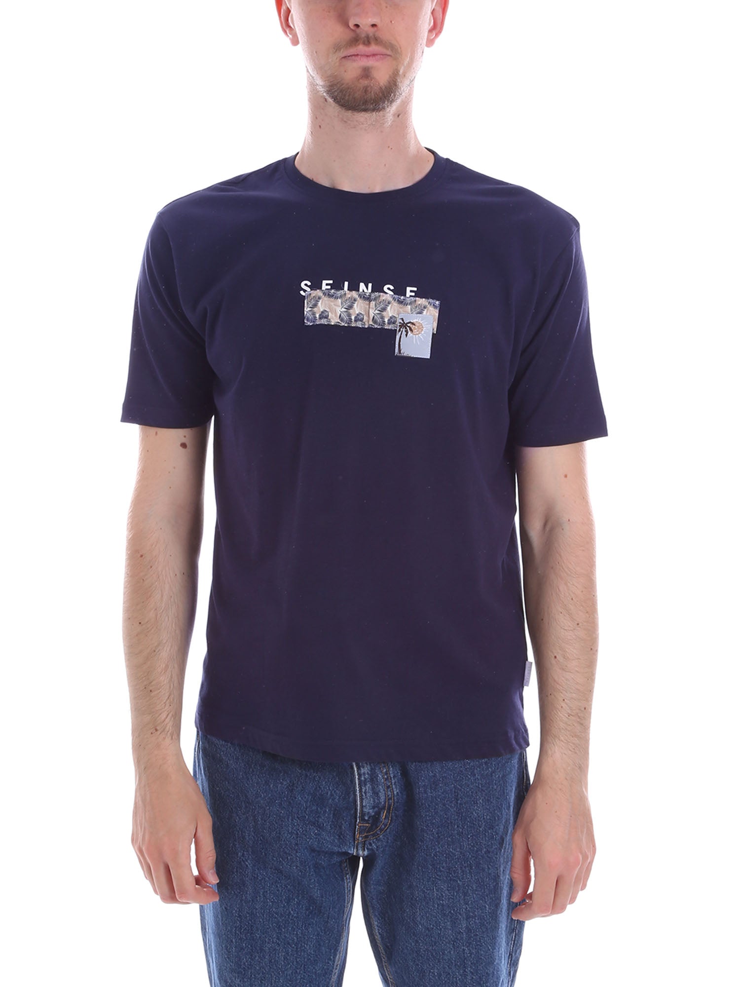 T-shirt Blu Sseinse