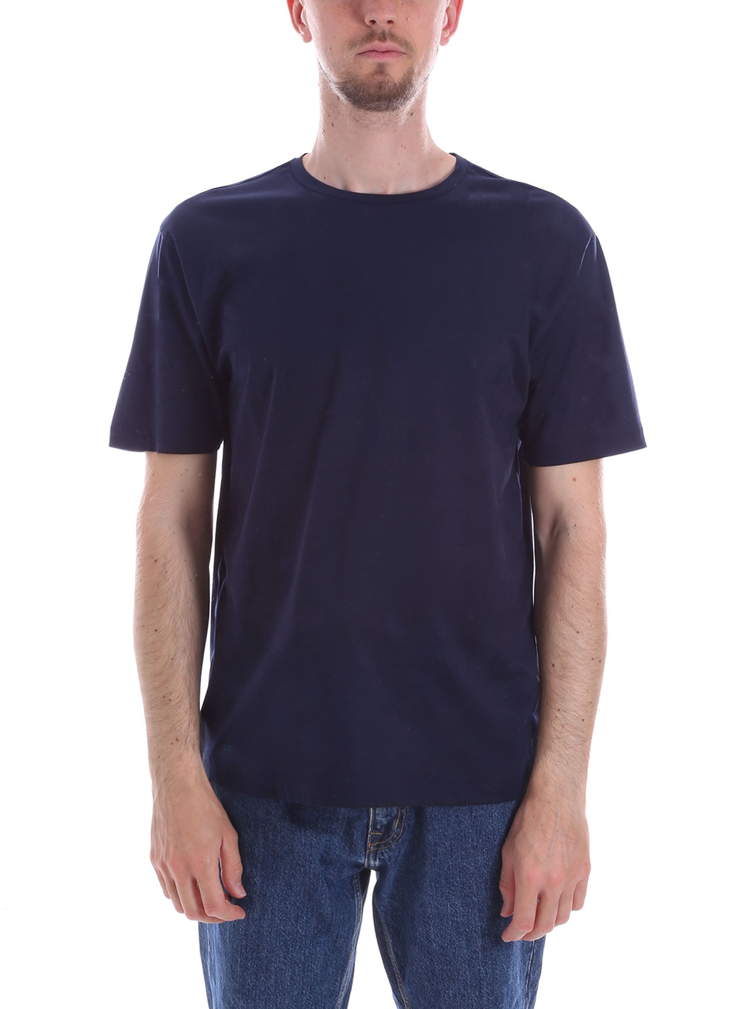 T-shirt Blu Scuro Sseinse