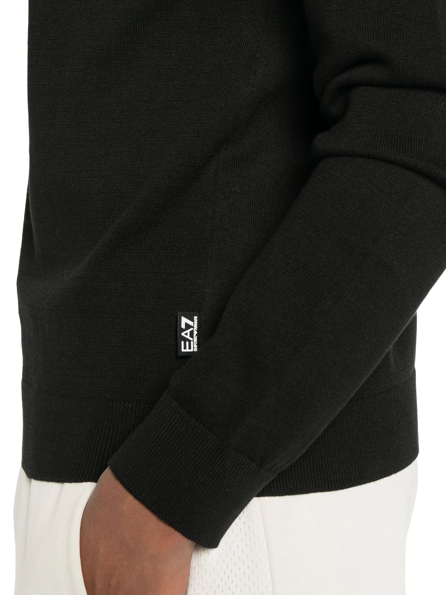 Maglioncini Nero Ea7 Emporio Armani