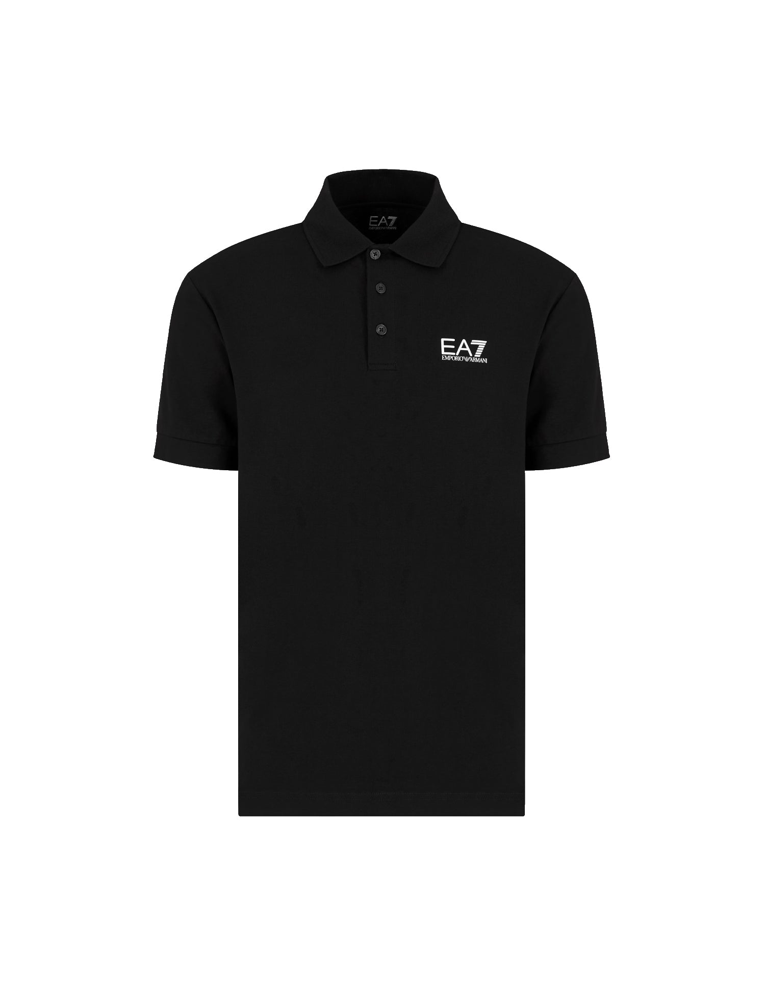 Polo Nero Ea7 Emporio Armani