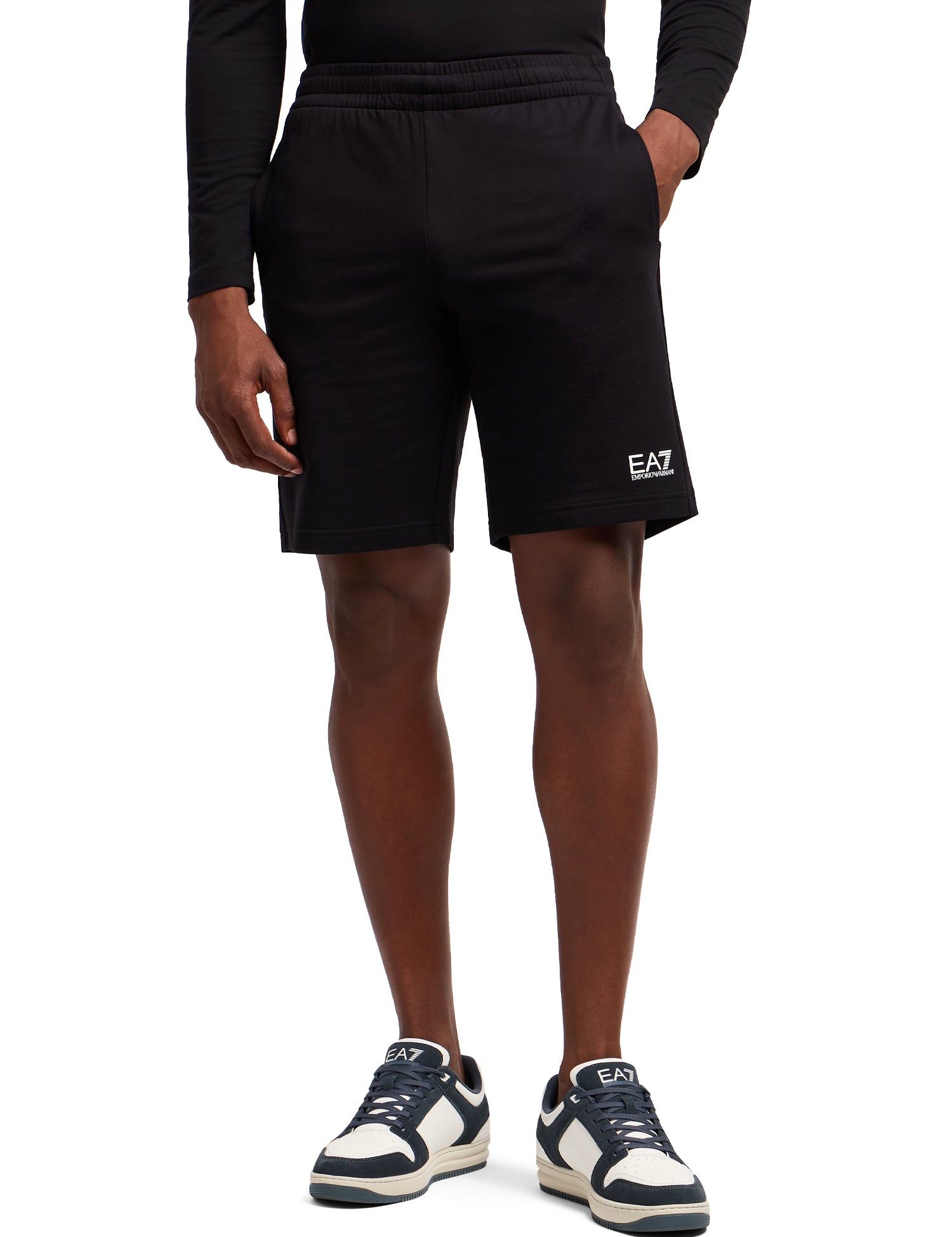 Bermuda Nero Ea7 Emporio Armani