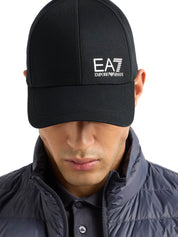 Cappelli Nero Bianco Ea7 Emporio Armani