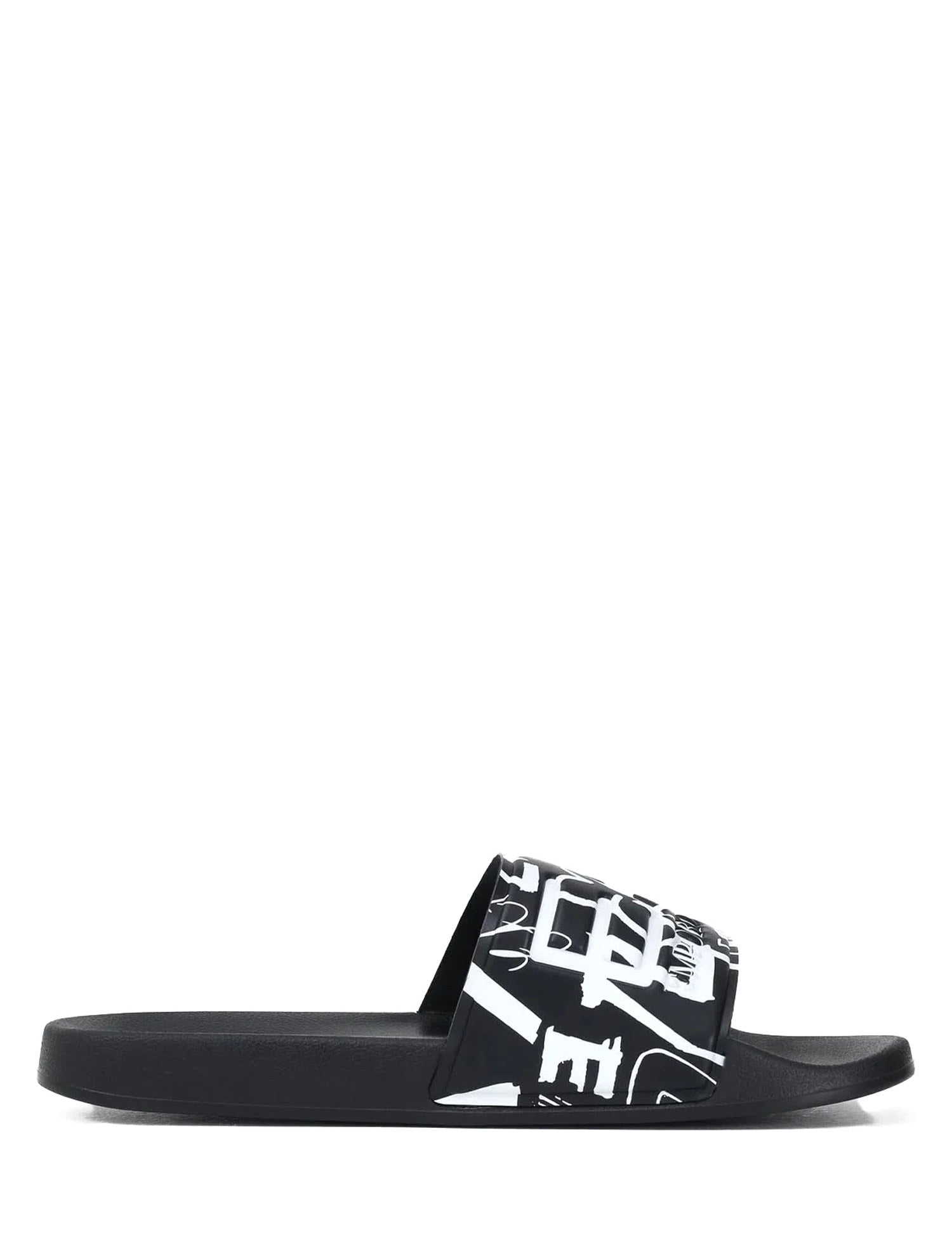 Ciabatte Nero Bianco Ea7 Emporio Armani