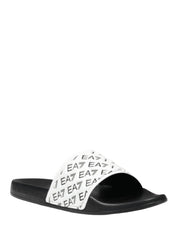 Ciabatte Bianco Ea7 Emporio Armani