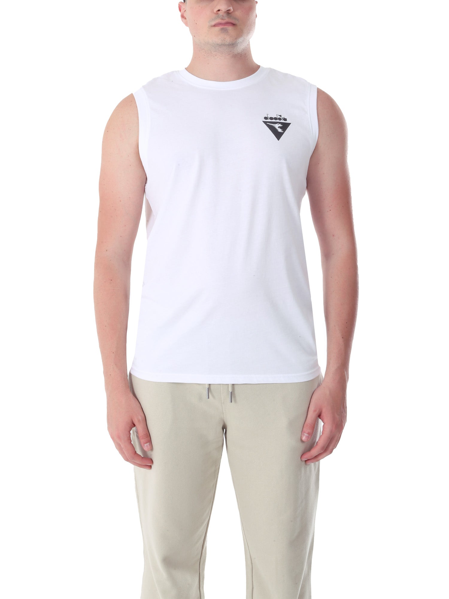 Top e canotte Bianco Diadora
