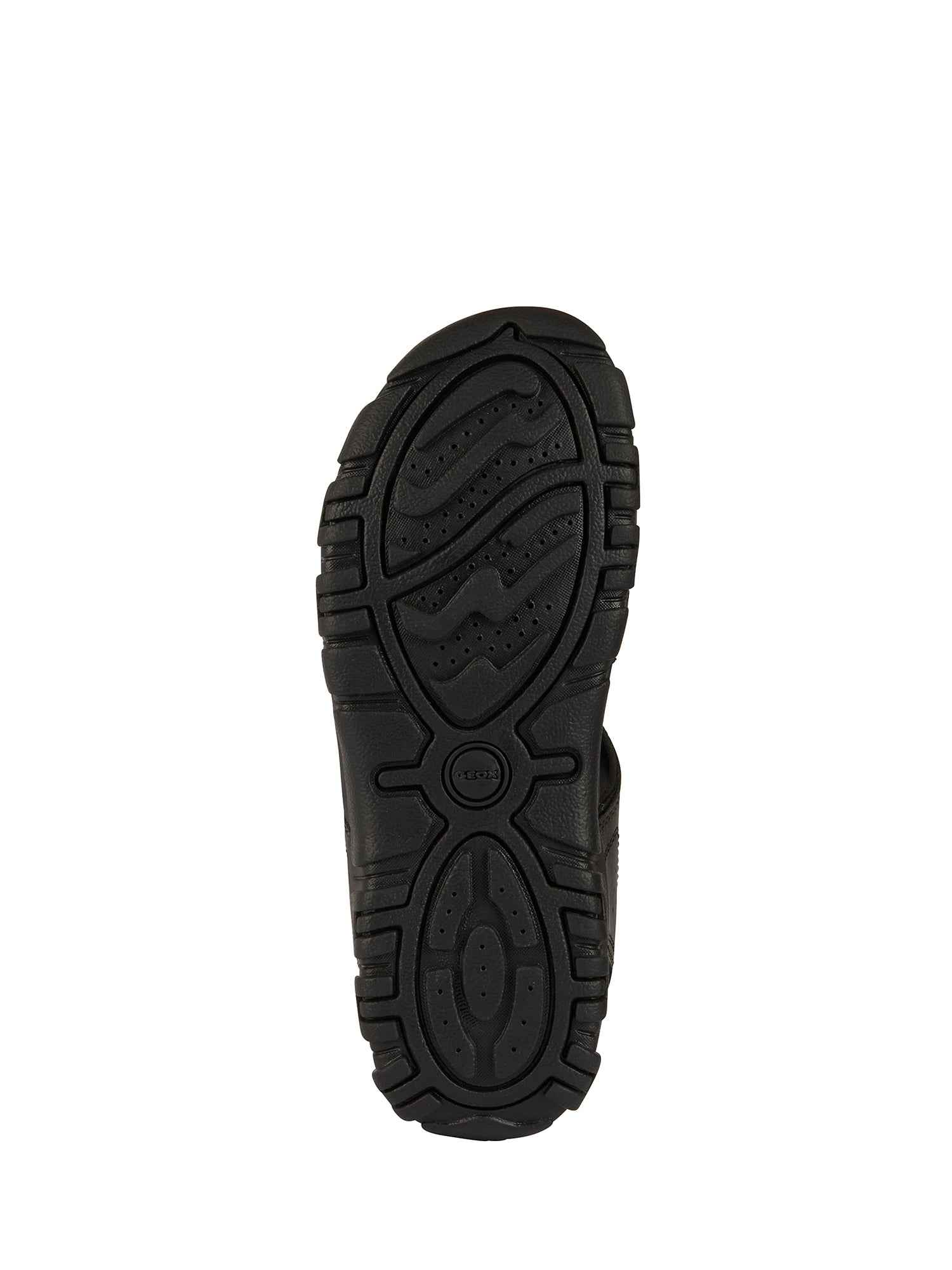 Sandali con strappi Nero Geox
