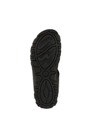 Sandali con strappi Nero Geox