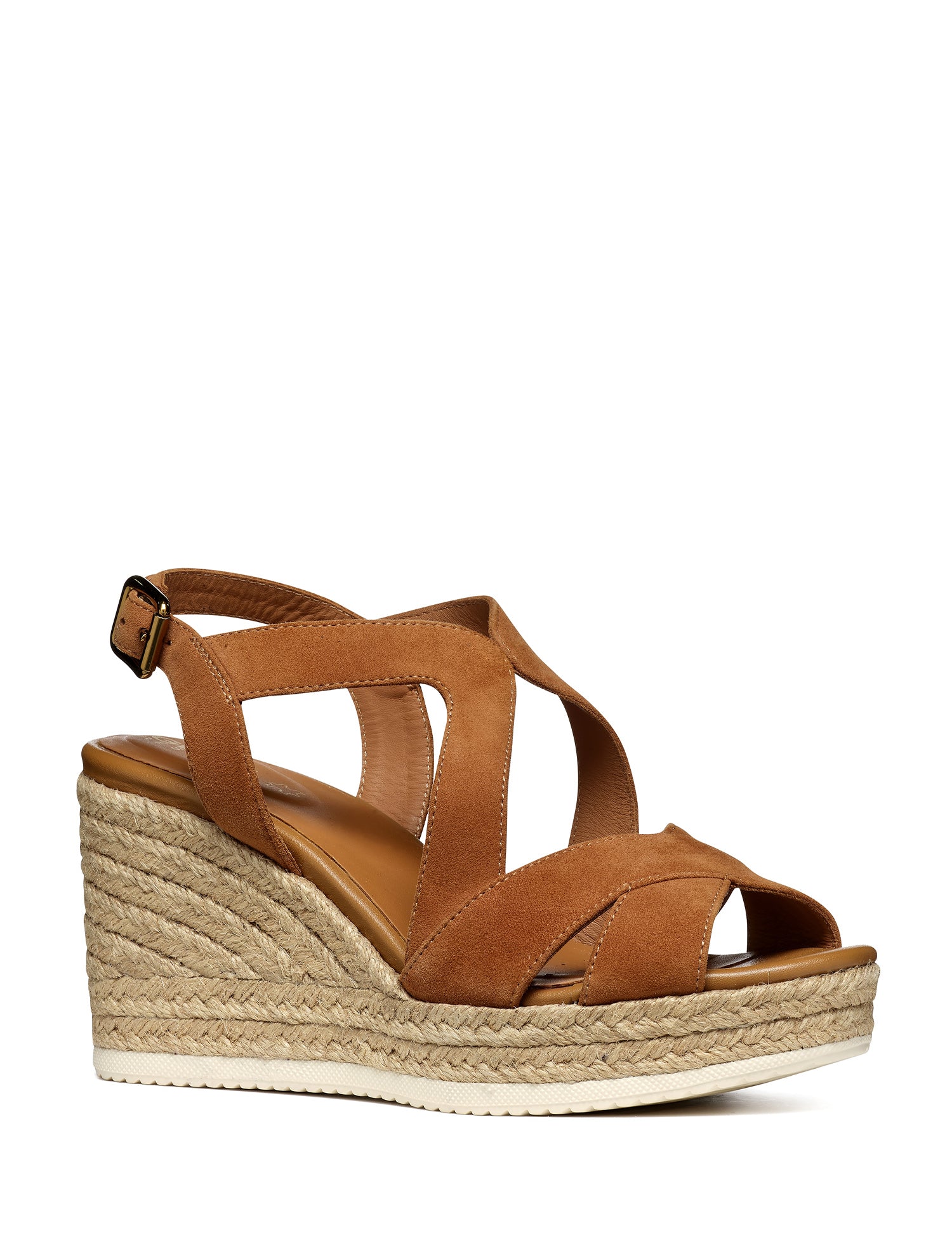 Sandali zeppa Marrone Geox