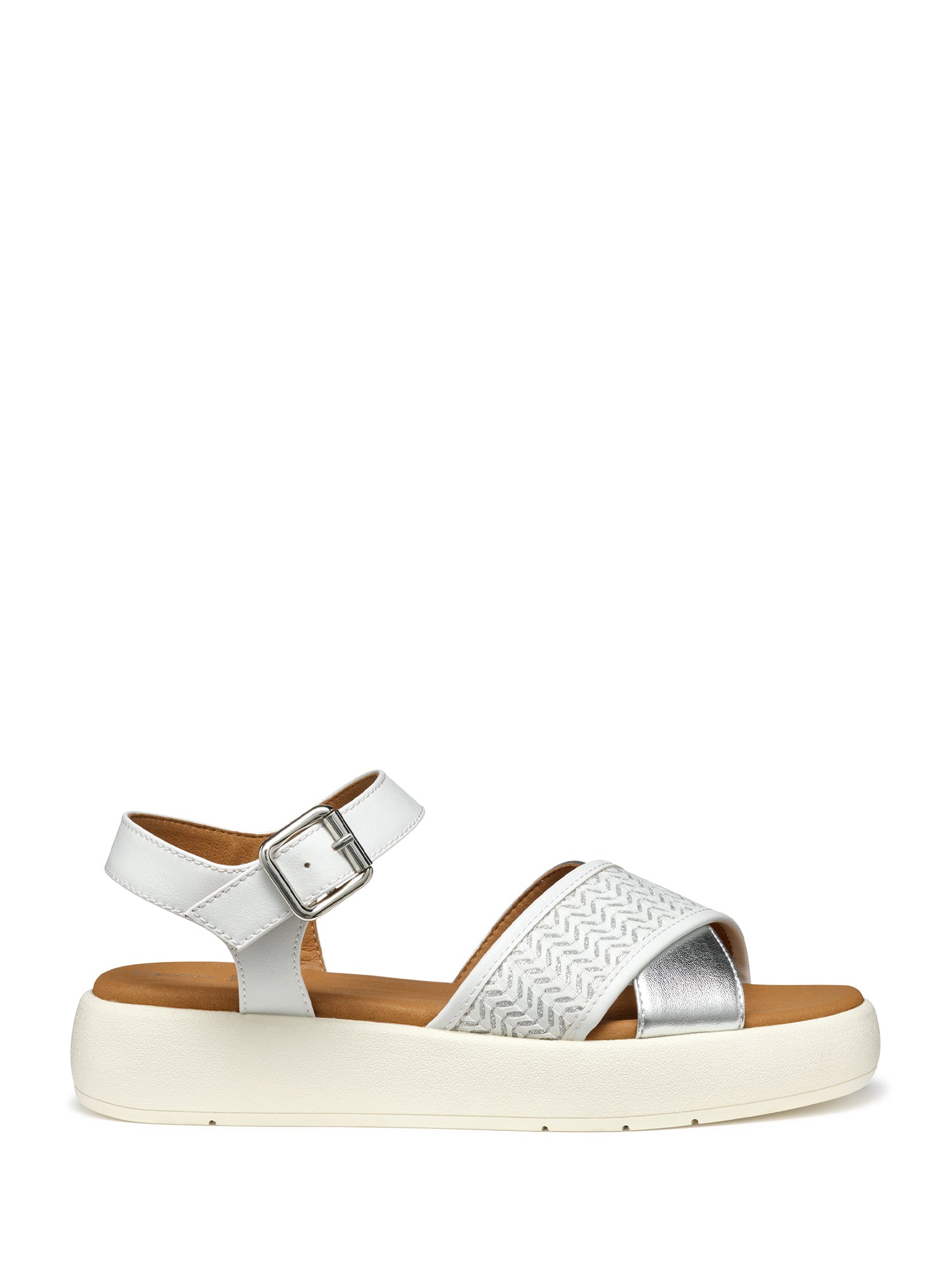 Sandali zeppa Bianco Geox