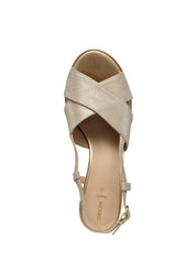 Sandali tacco Beige Geox